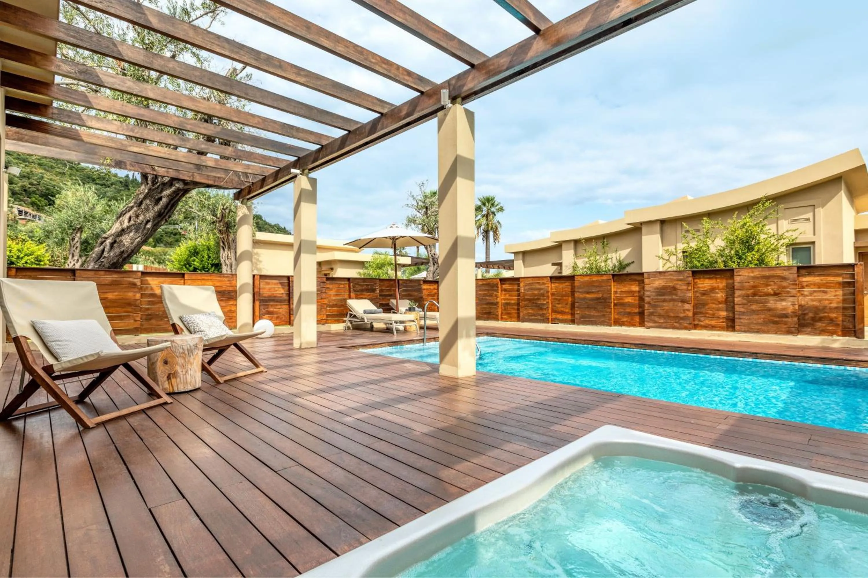 Swimming pool in Domes Miramare, a Luxury Collection Resort, Corfu - Adults Only