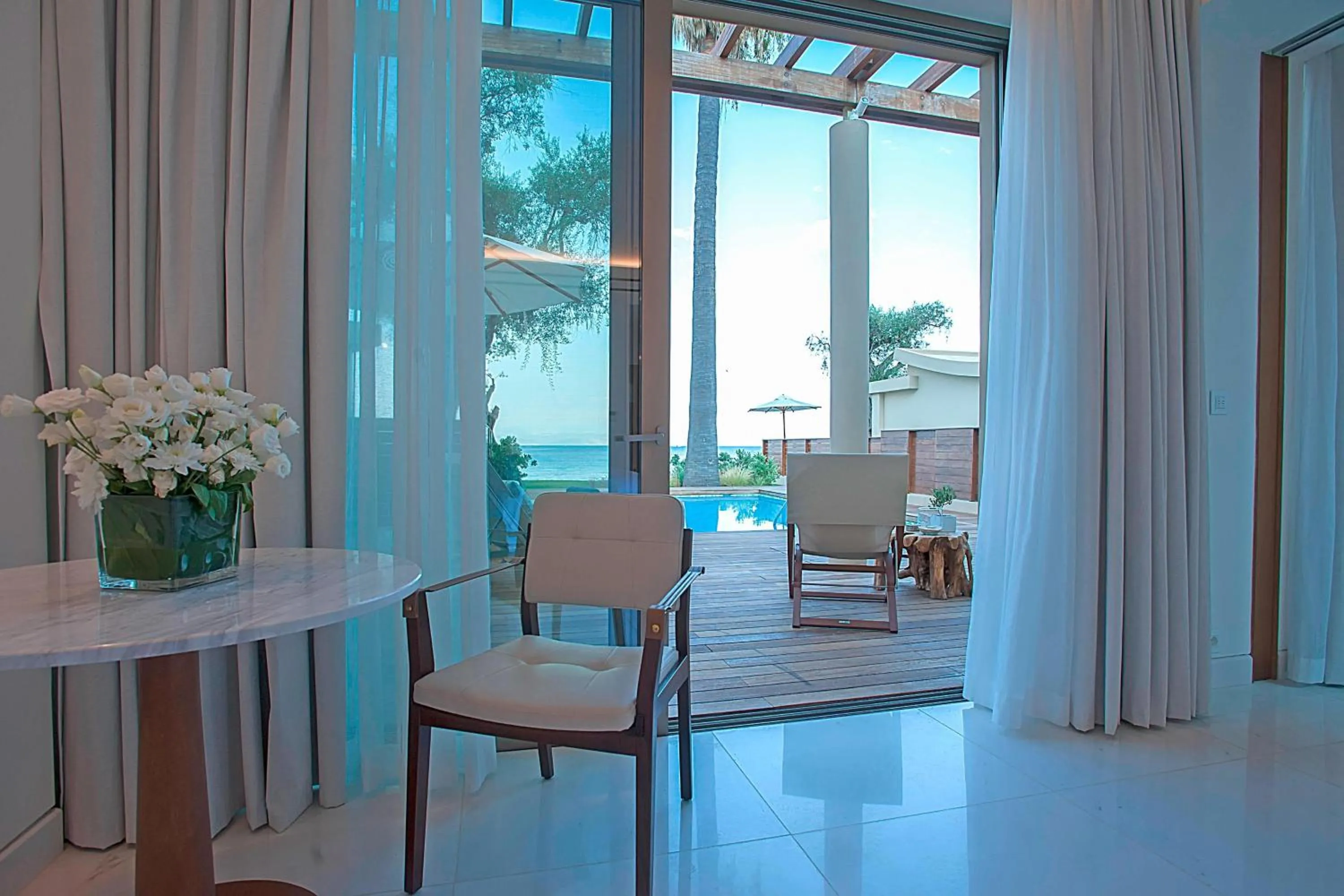 Bedroom in Domes Miramare, a Luxury Collection Resort, Corfu - Adults Only