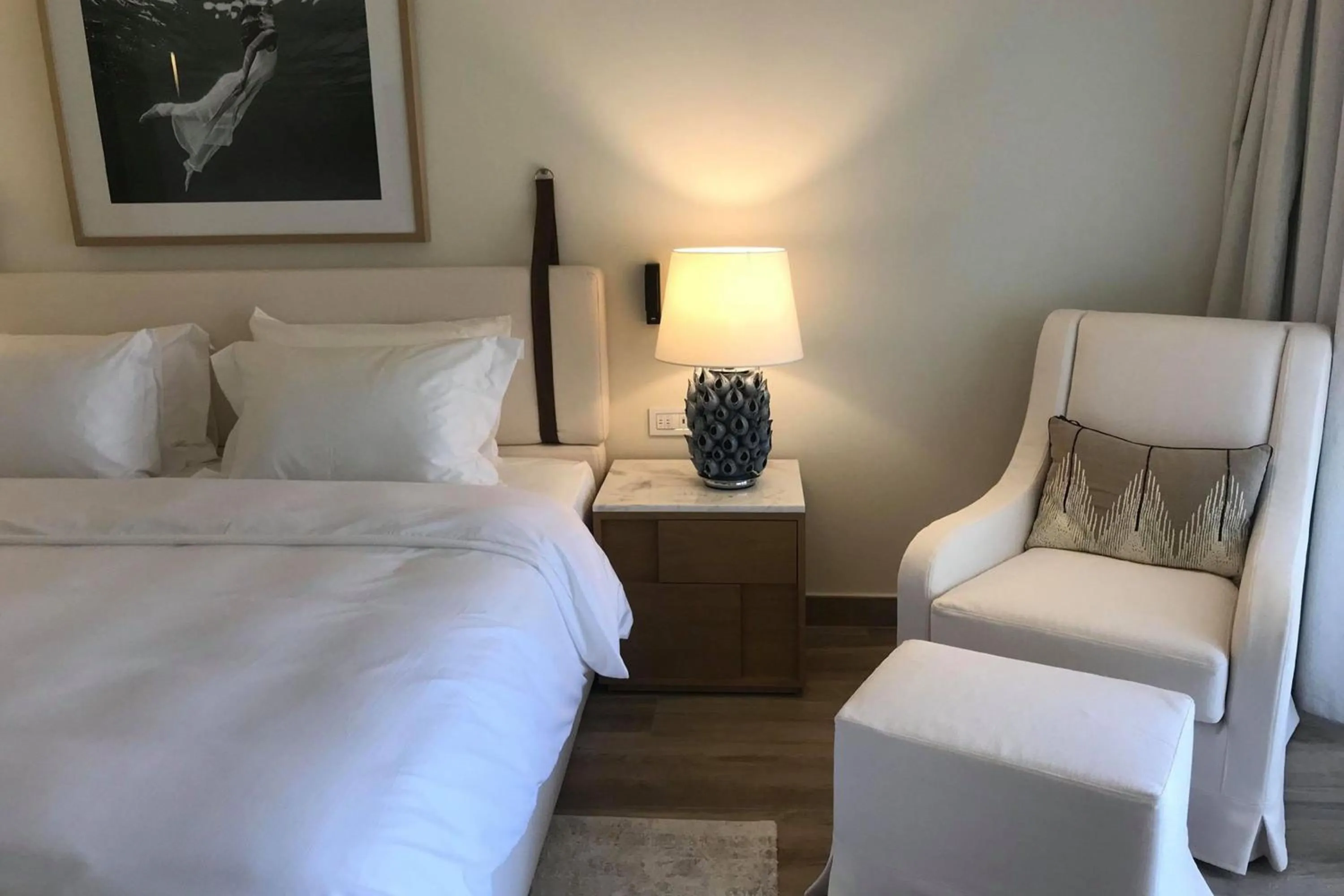 Photo of the whole room, Bed in Domes Miramare, a Luxury Collection Resort, Corfu - Adults Only