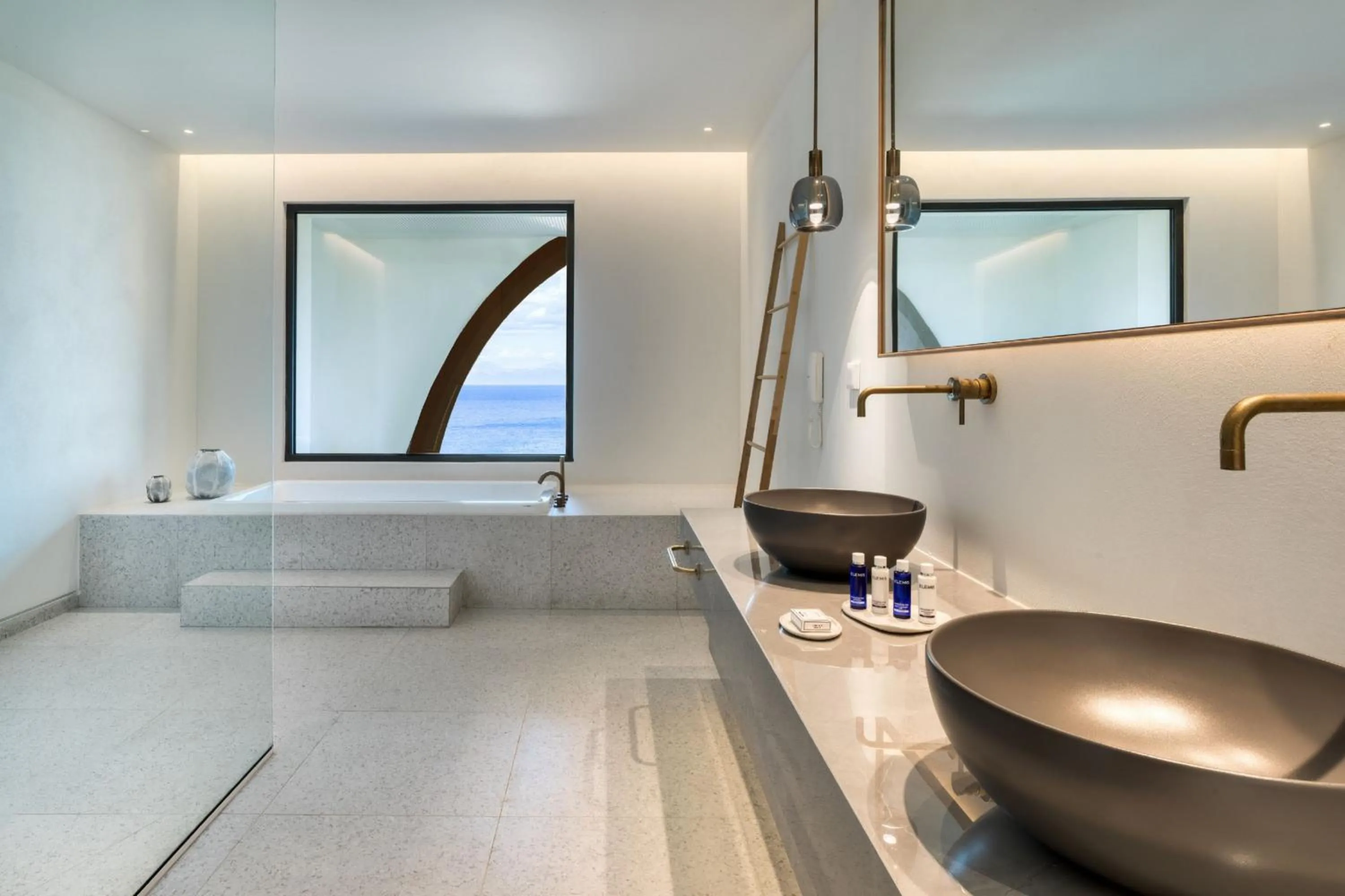 Bathroom in Domes Miramare, a Luxury Collection Resort, Corfu - Adults Only
