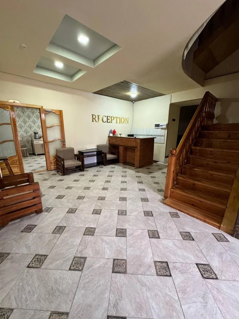 Lobby or reception in Qamar Hotel