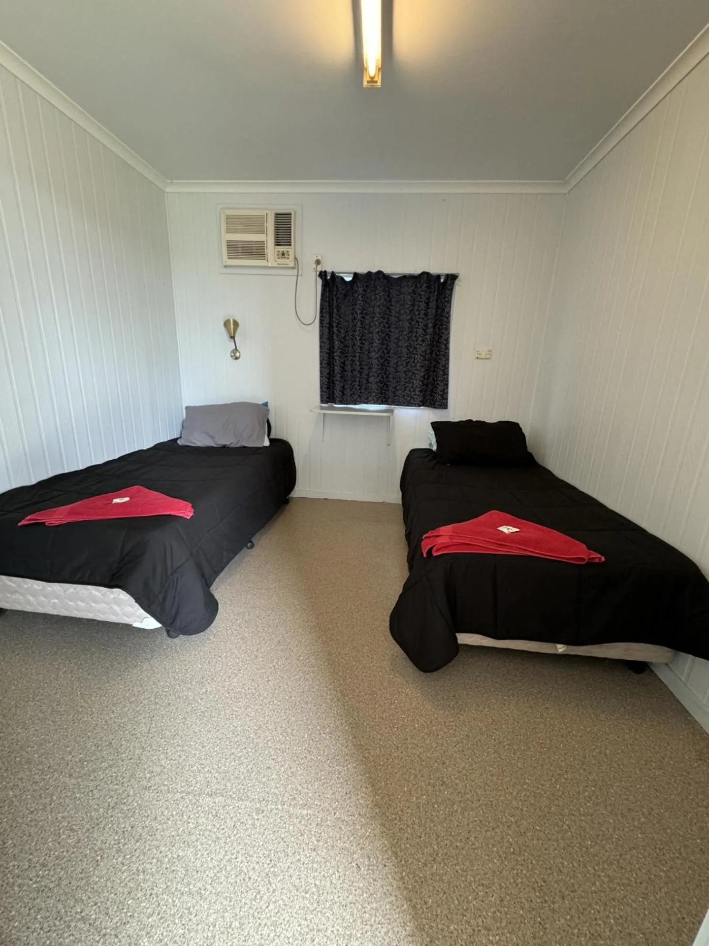 air conditioner, Bed in Carmila Hotel