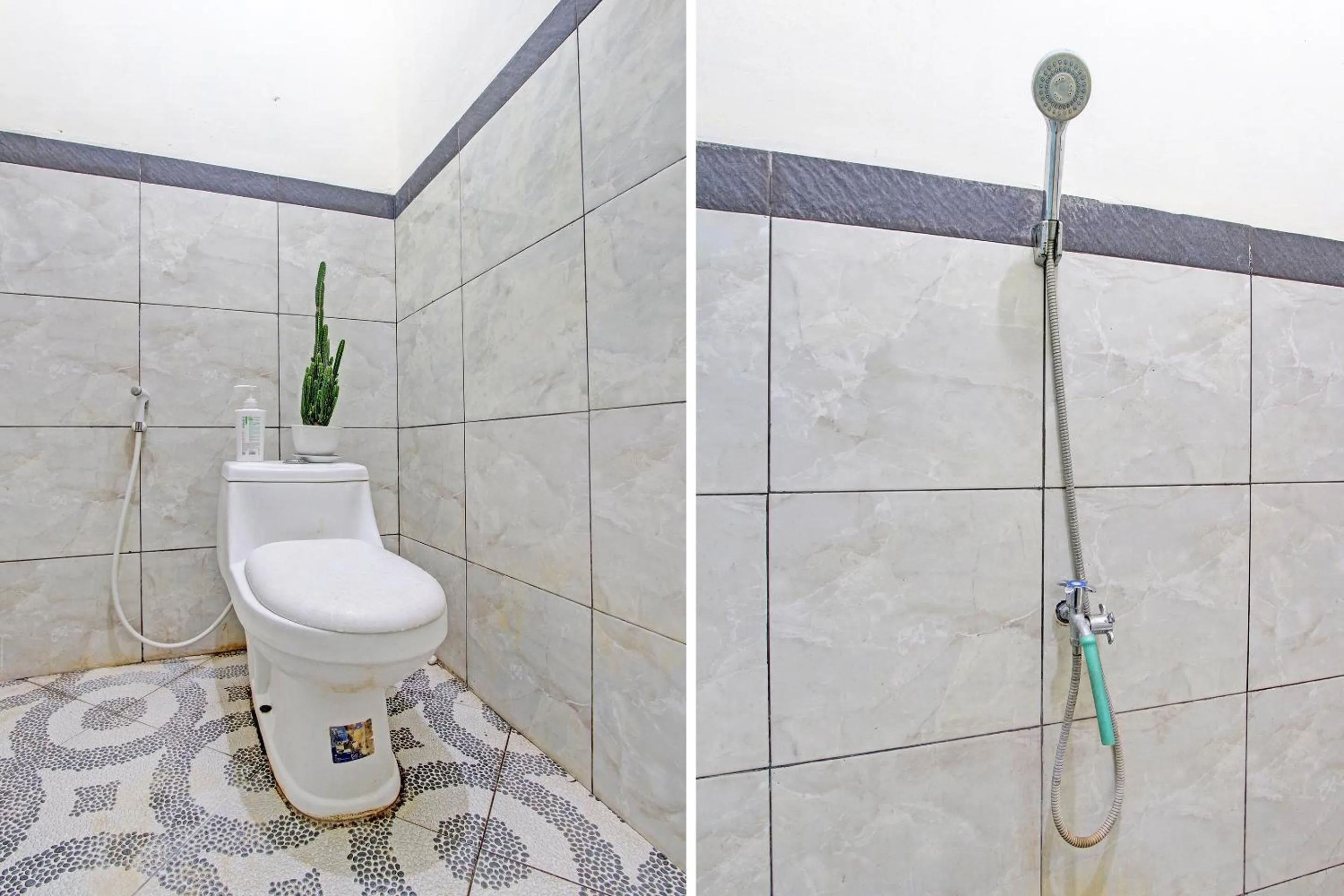 Bathroom in OYO Life 92184 Mr Brown Homestay