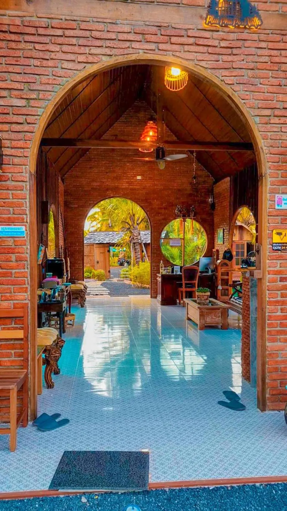 Lobby or reception in Plaiphu Pool Villas