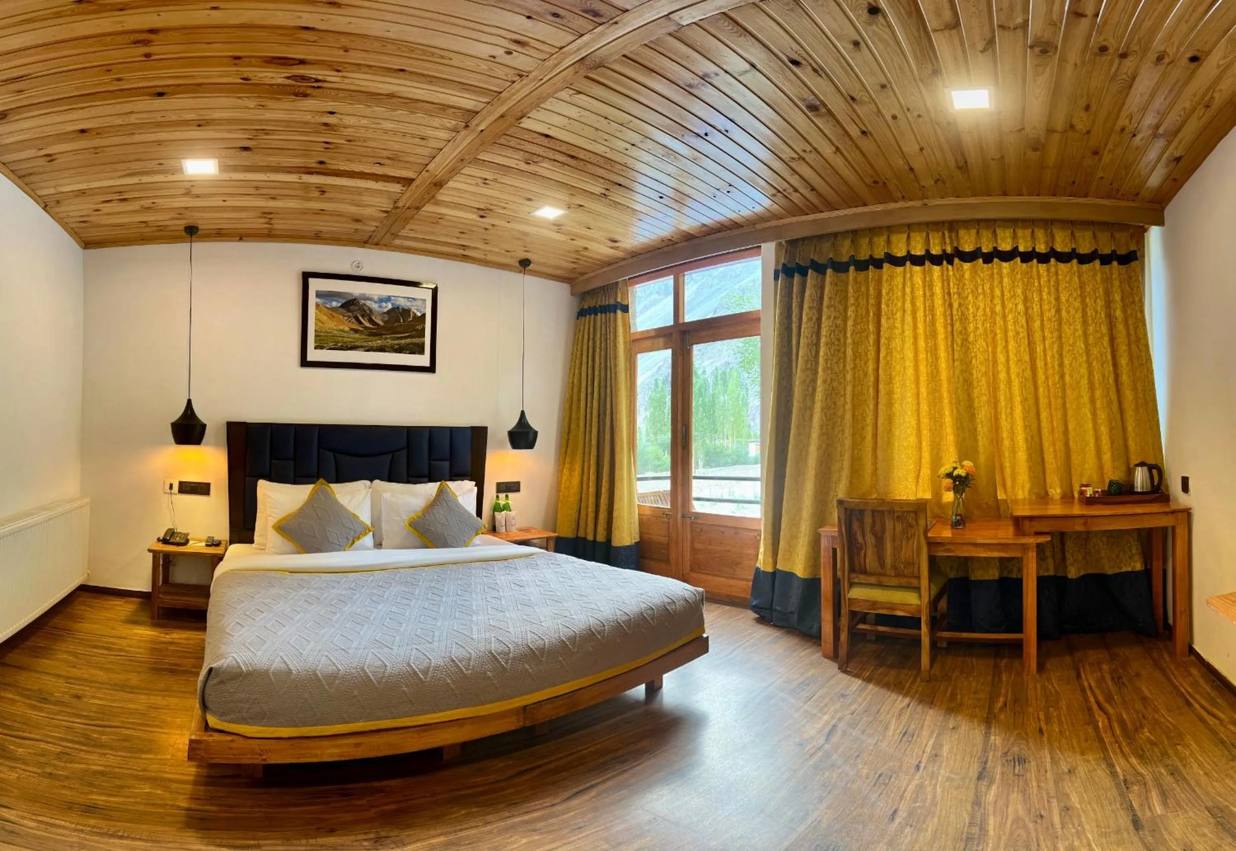 Bed in The Dunes Boutique Hotel