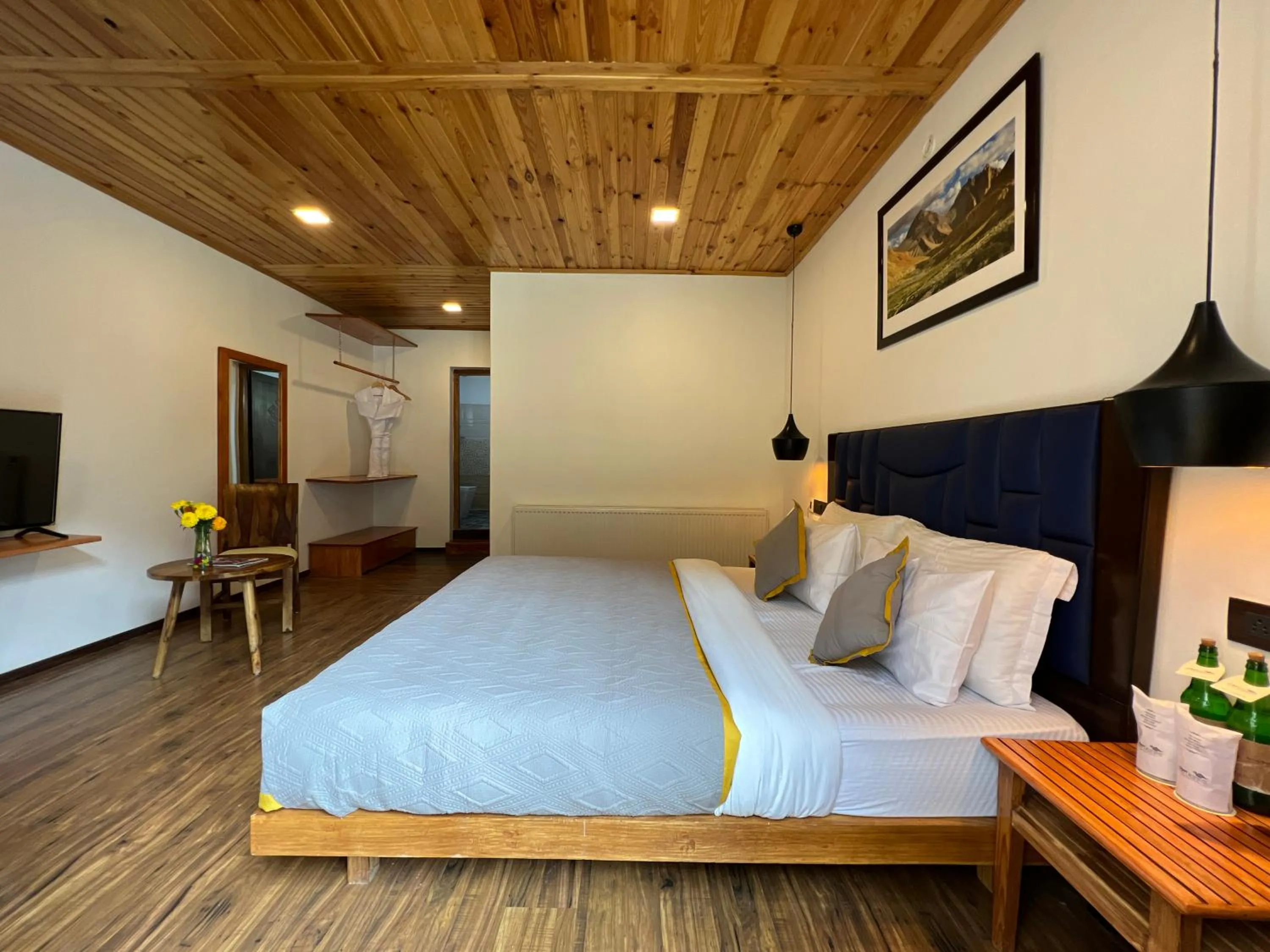 Bed in The Dunes Boutique Hotel