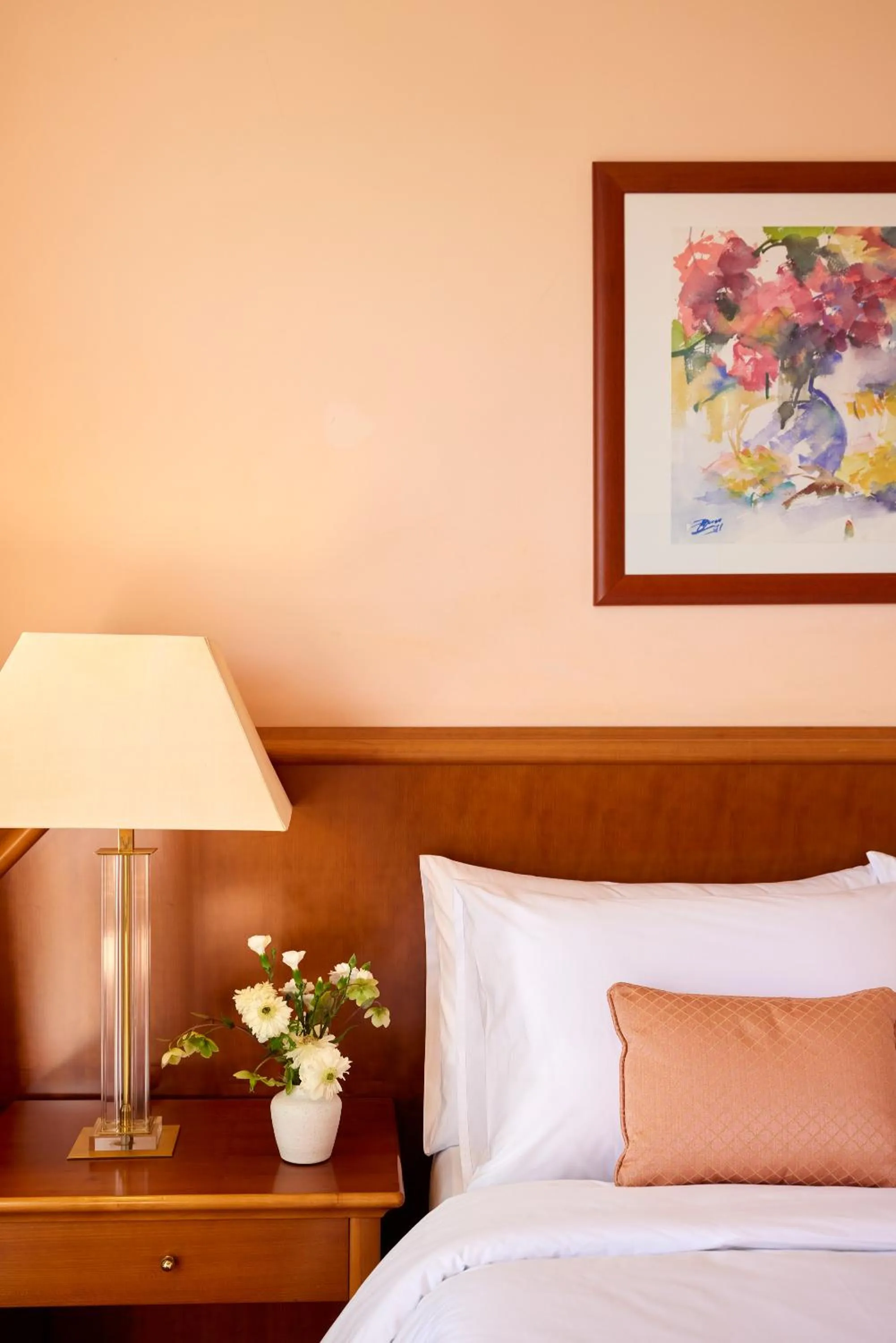 Bed in Hotel Panorama