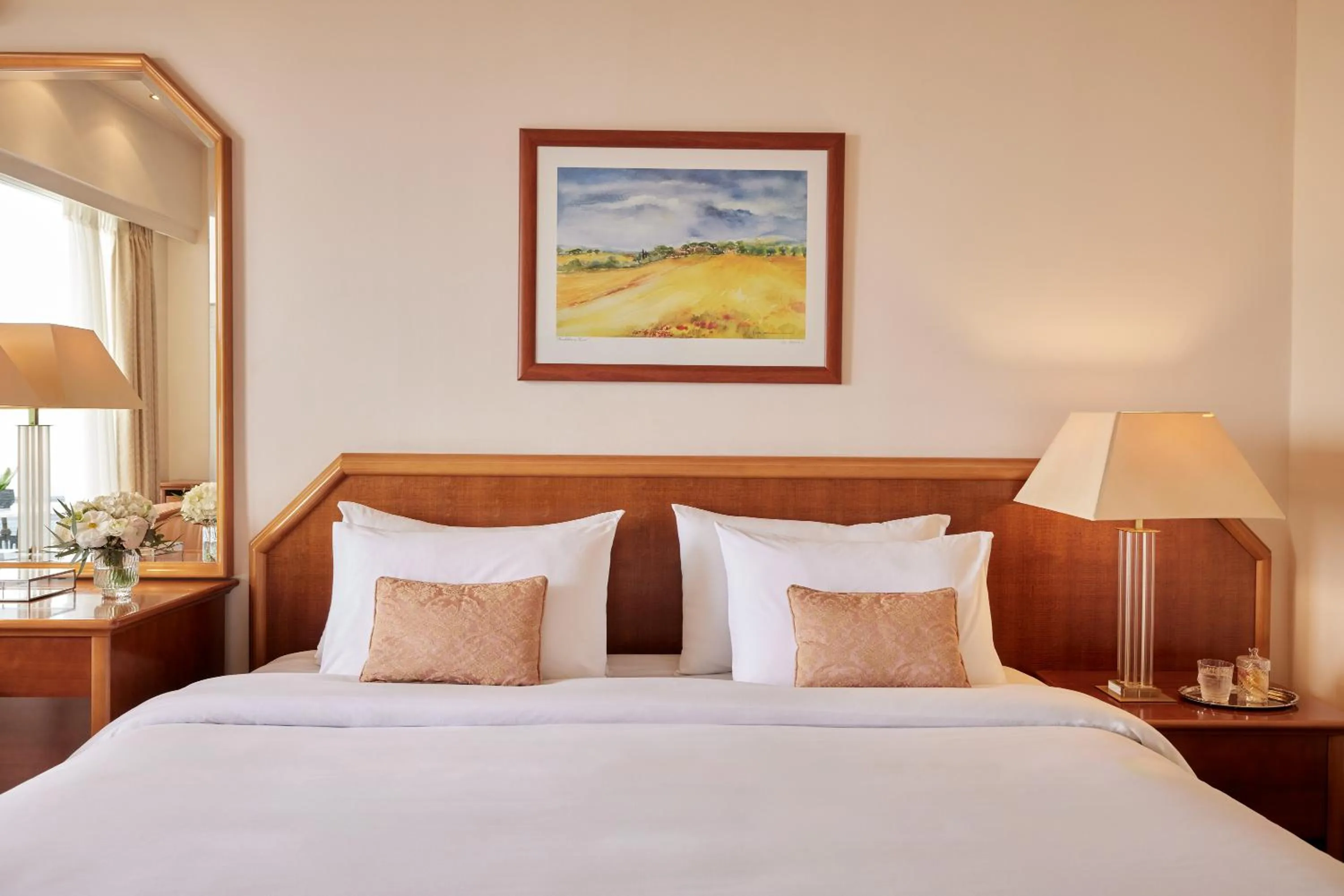 Bed in Hotel Panorama