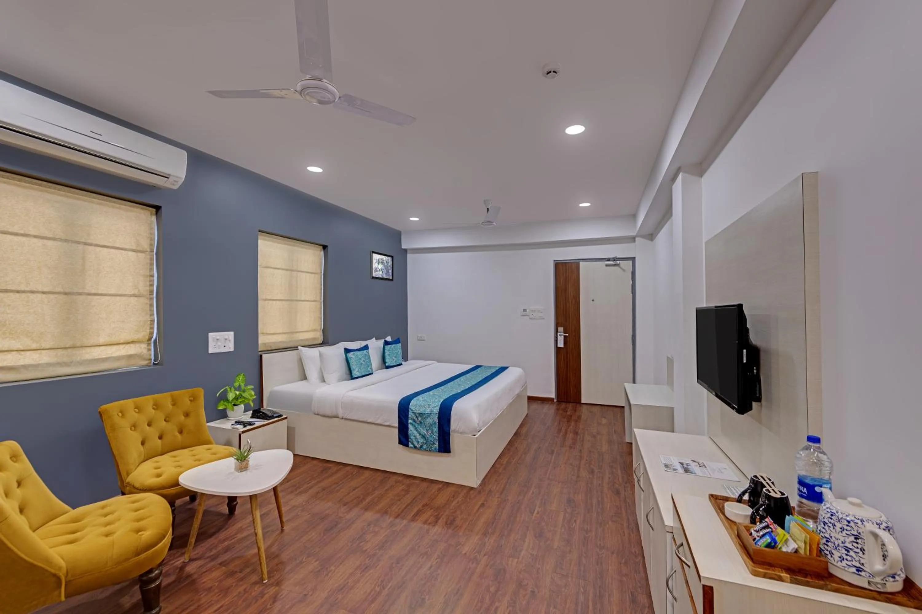 Bedroom, Bed in De Garland Palolem - AM Hotel Kollection