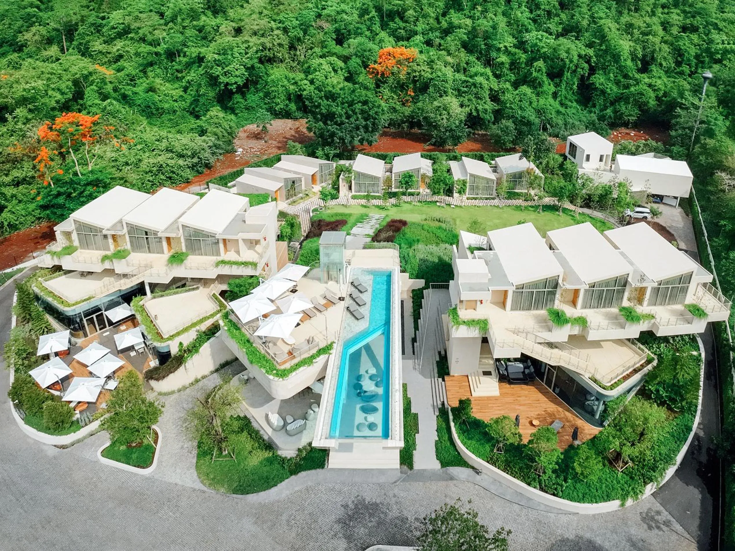 Property building in Hotel MYS Khao Yai