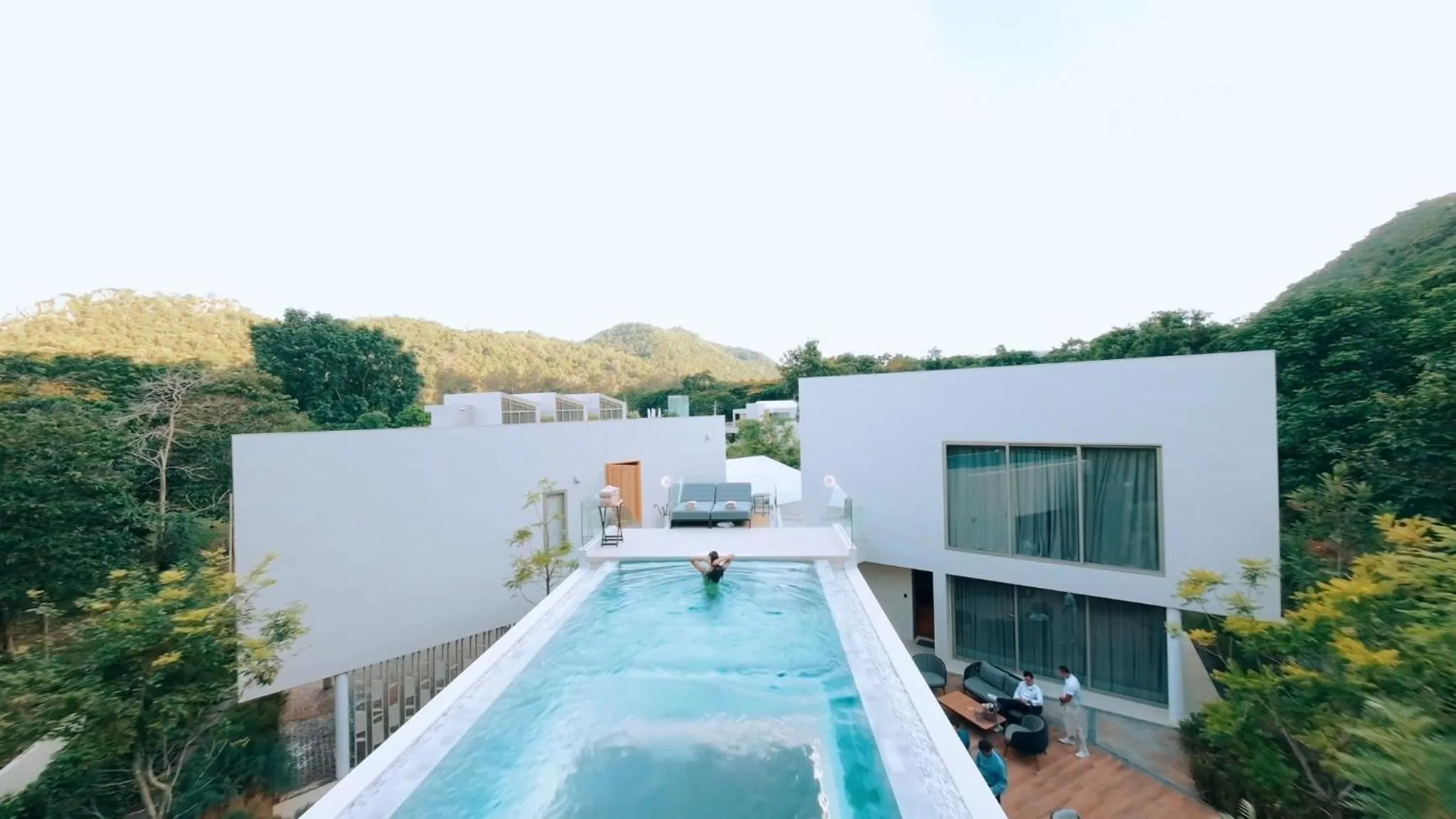 Pool view in Hotel MYS Khao Yai