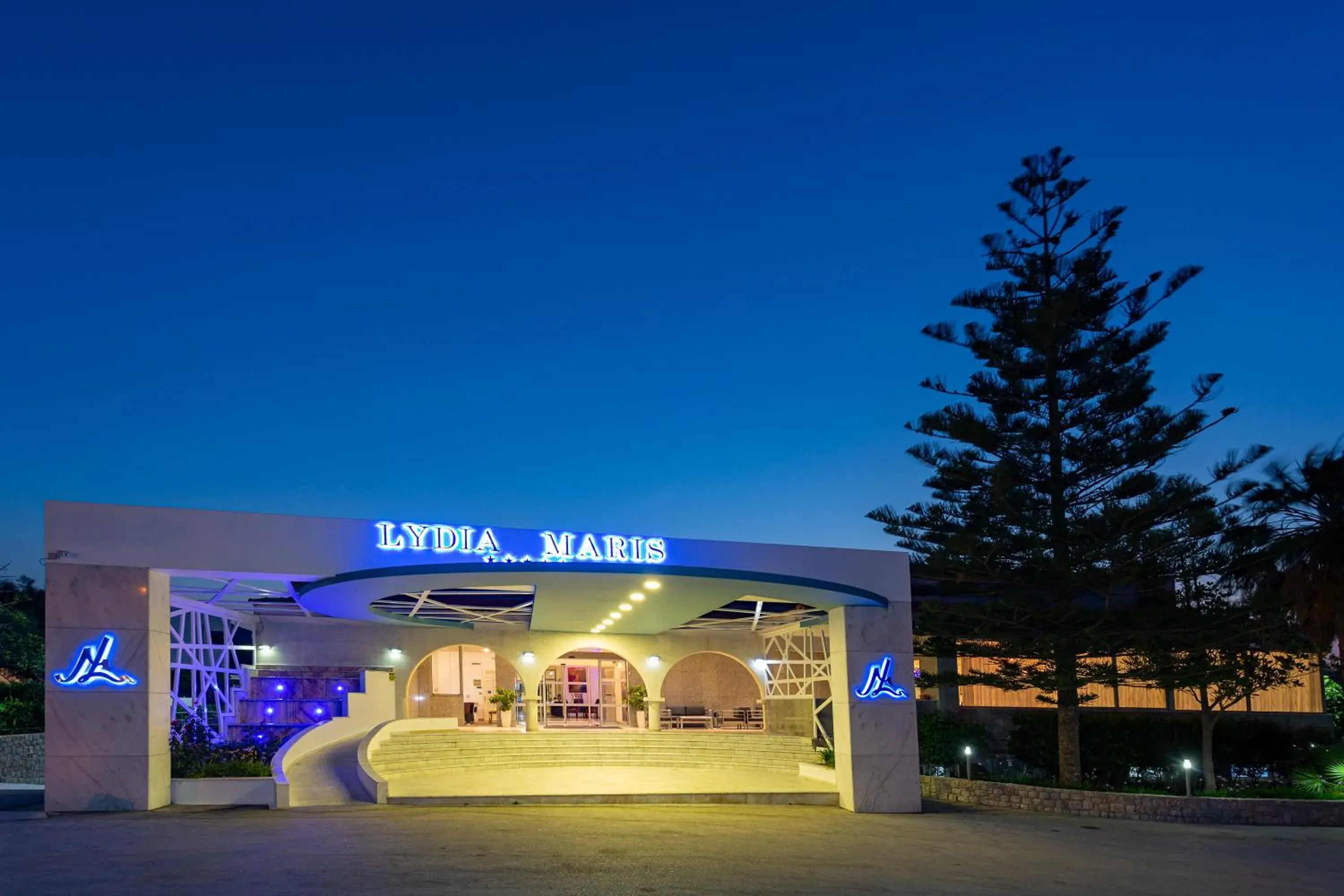 Facade/entrance in Lydia Maris Resort & Spa Facade/entrance in Lydia Maris Resort & Spa