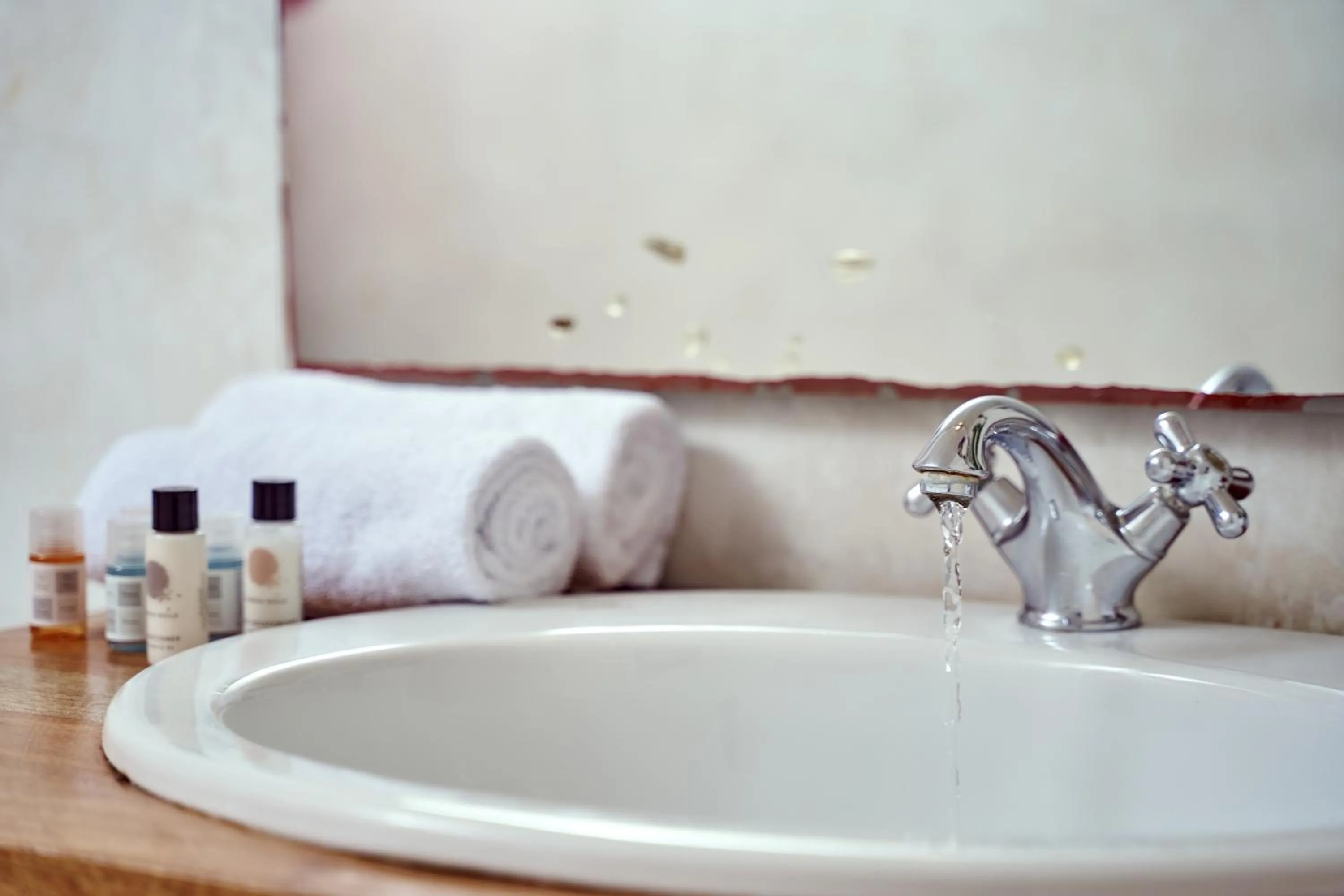 Bathroom in Finikia Memories Hotel