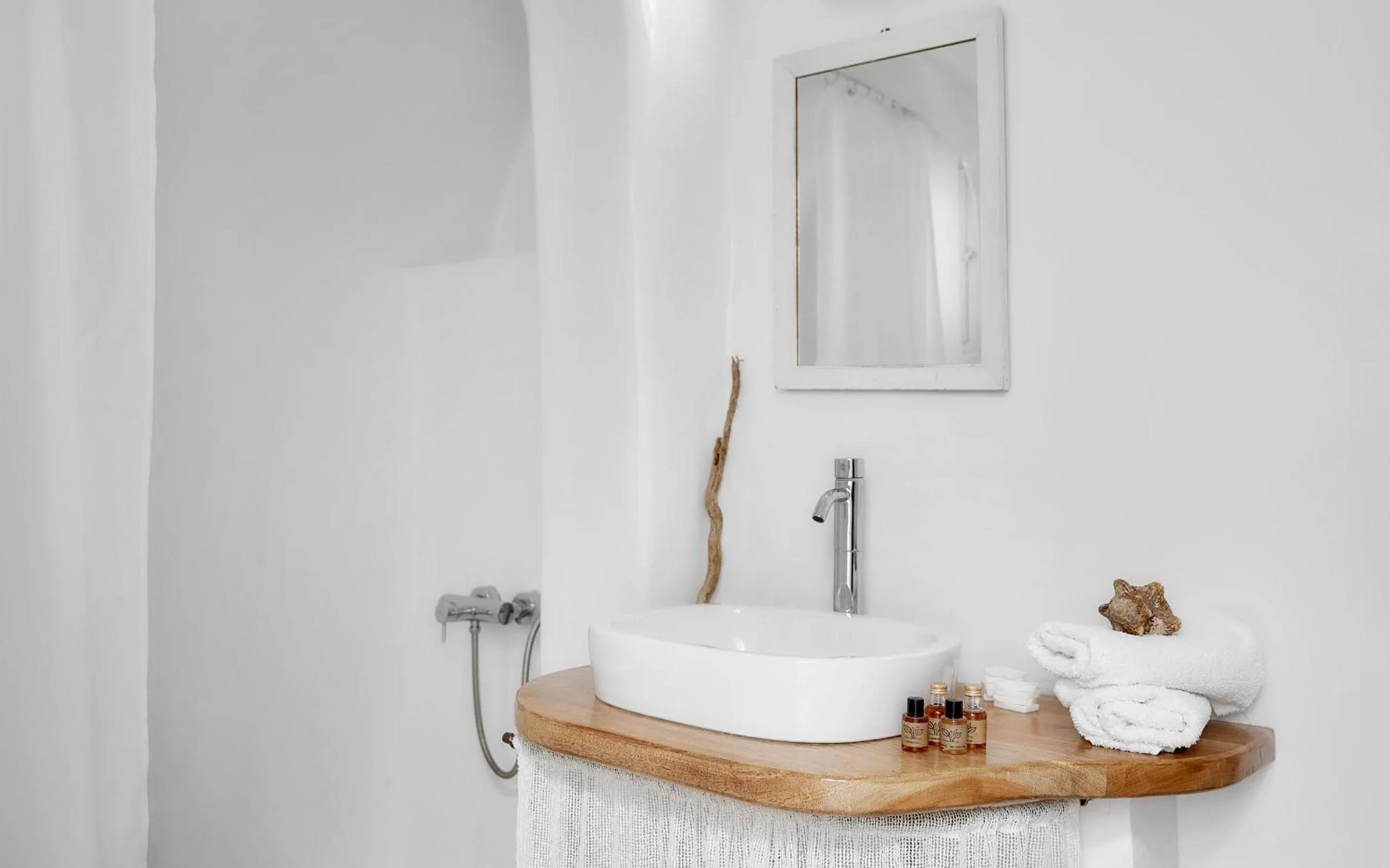 Bathroom in Finikia Memories Hotel