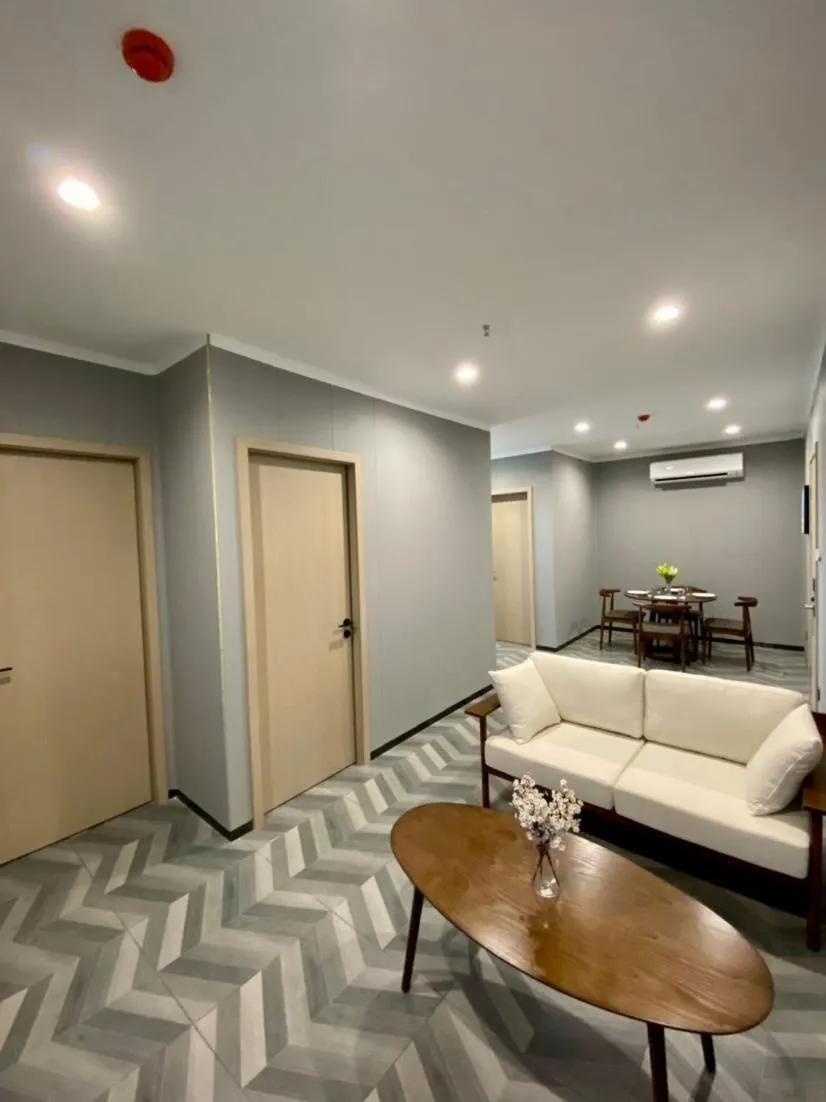 Living room in Fan's Hotel- Ormoc