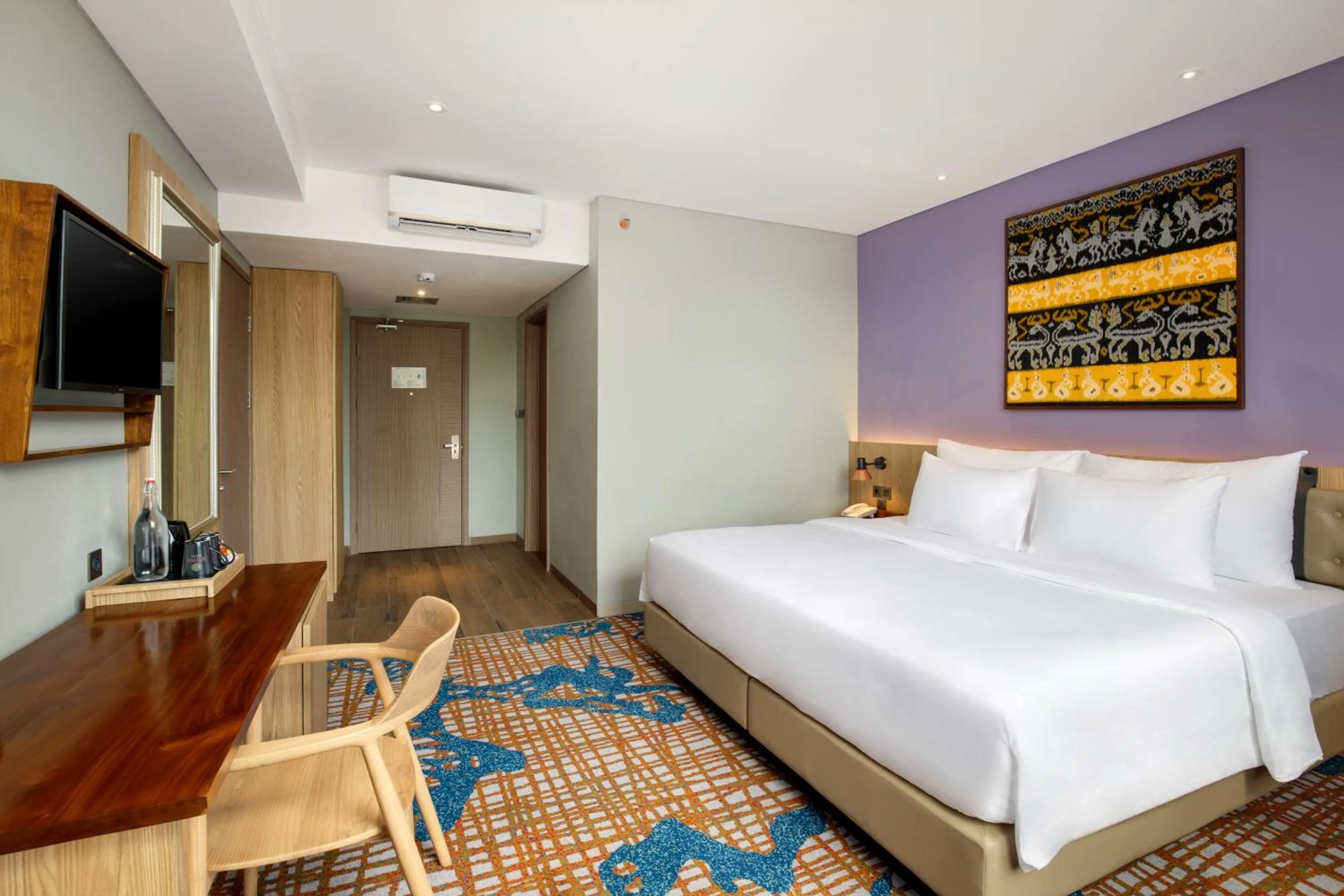 Bed in Sima Sumba Hotel