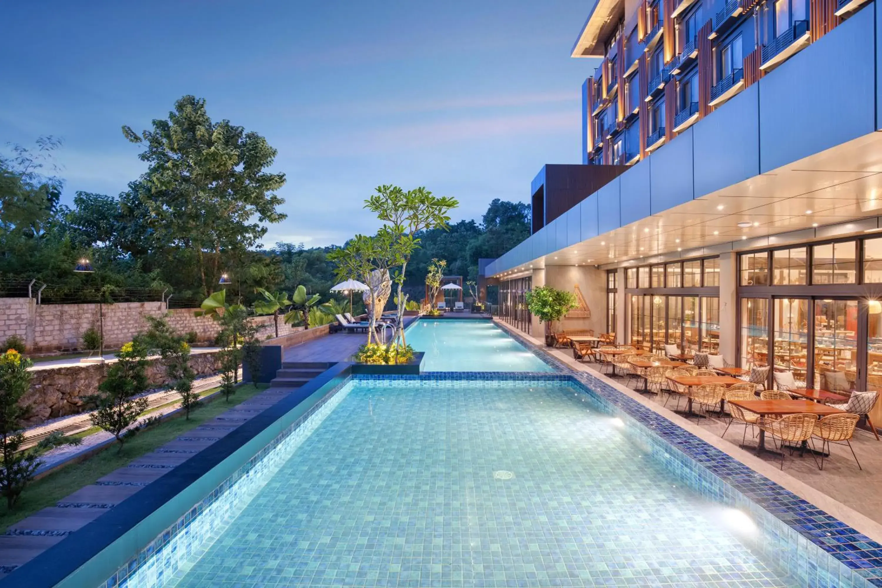 Pool view in Sima Sumba Hotel Pool view in Sima Sumba Hotel