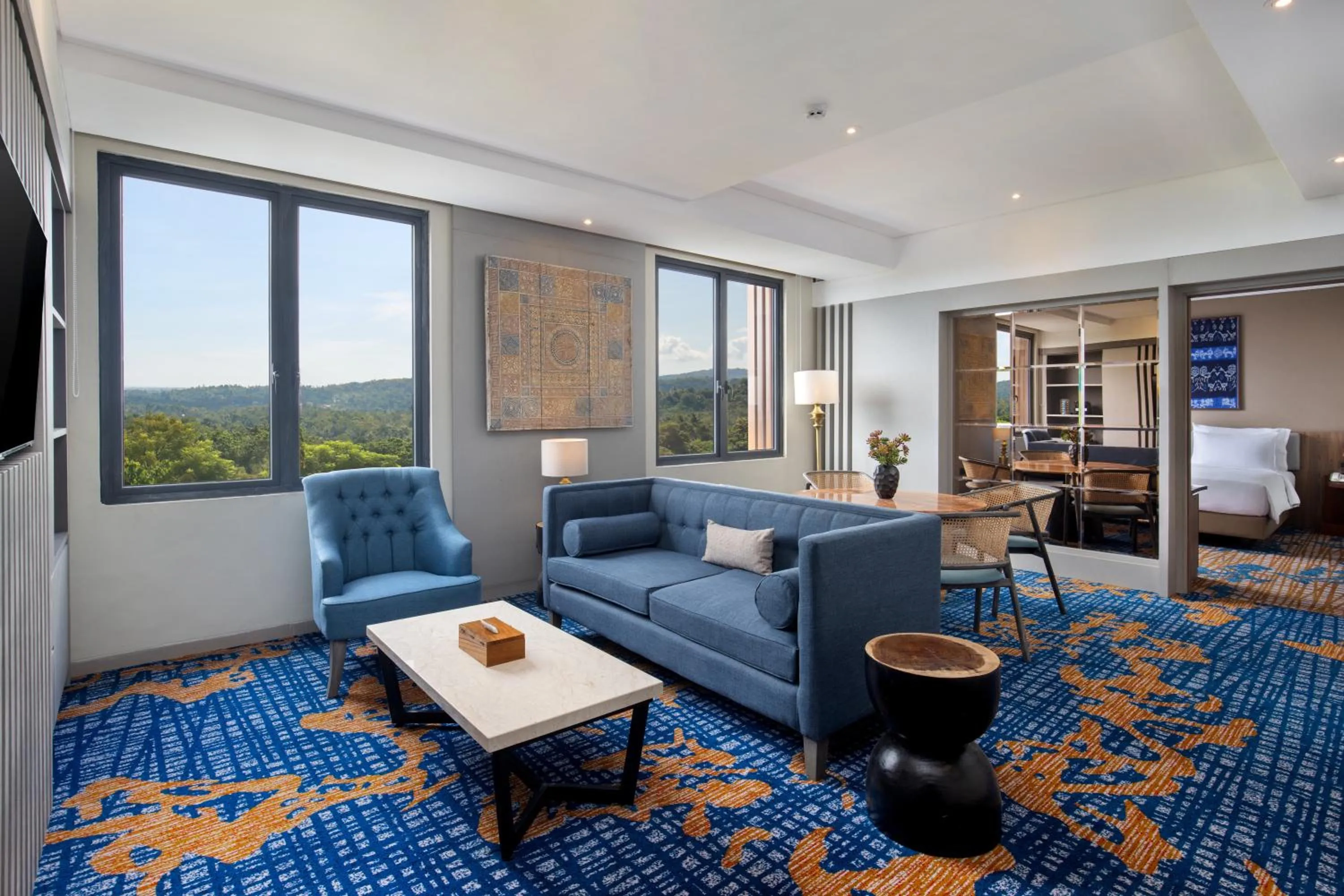 Living room in Sima Sumba Hotel