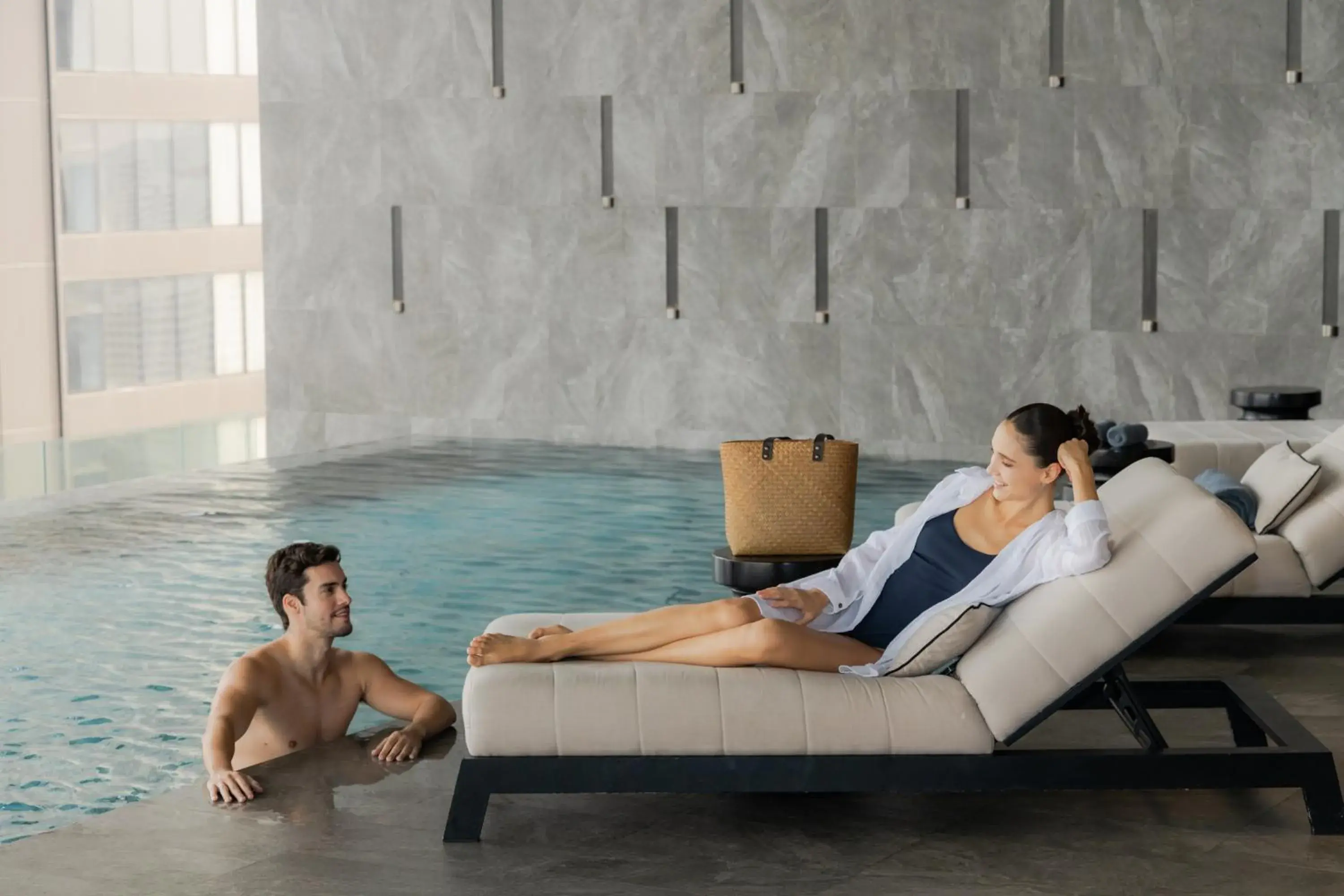 Pool view in InterContinental Bangkok Sukhumvit by IHG Pool view in InterContinental Bangkok Sukhumvit by IHG