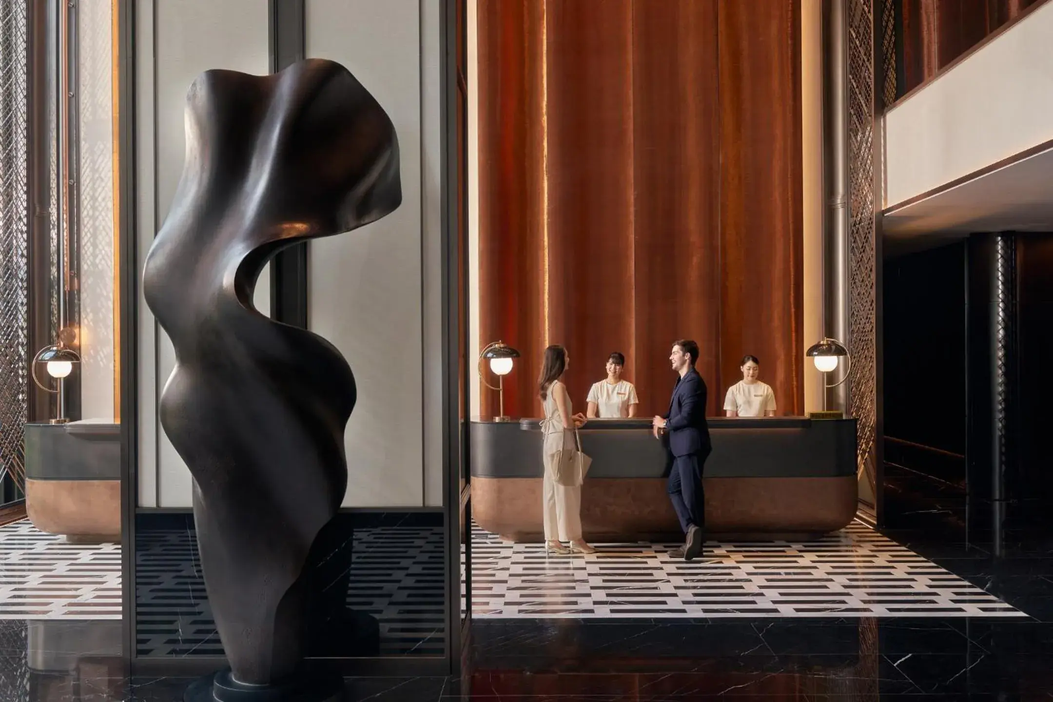 Lobby or reception in InterContinental Bangkok Sukhumvit by IHG Lobby or reception in InterContinental Bangkok Sukhumvit by IHG