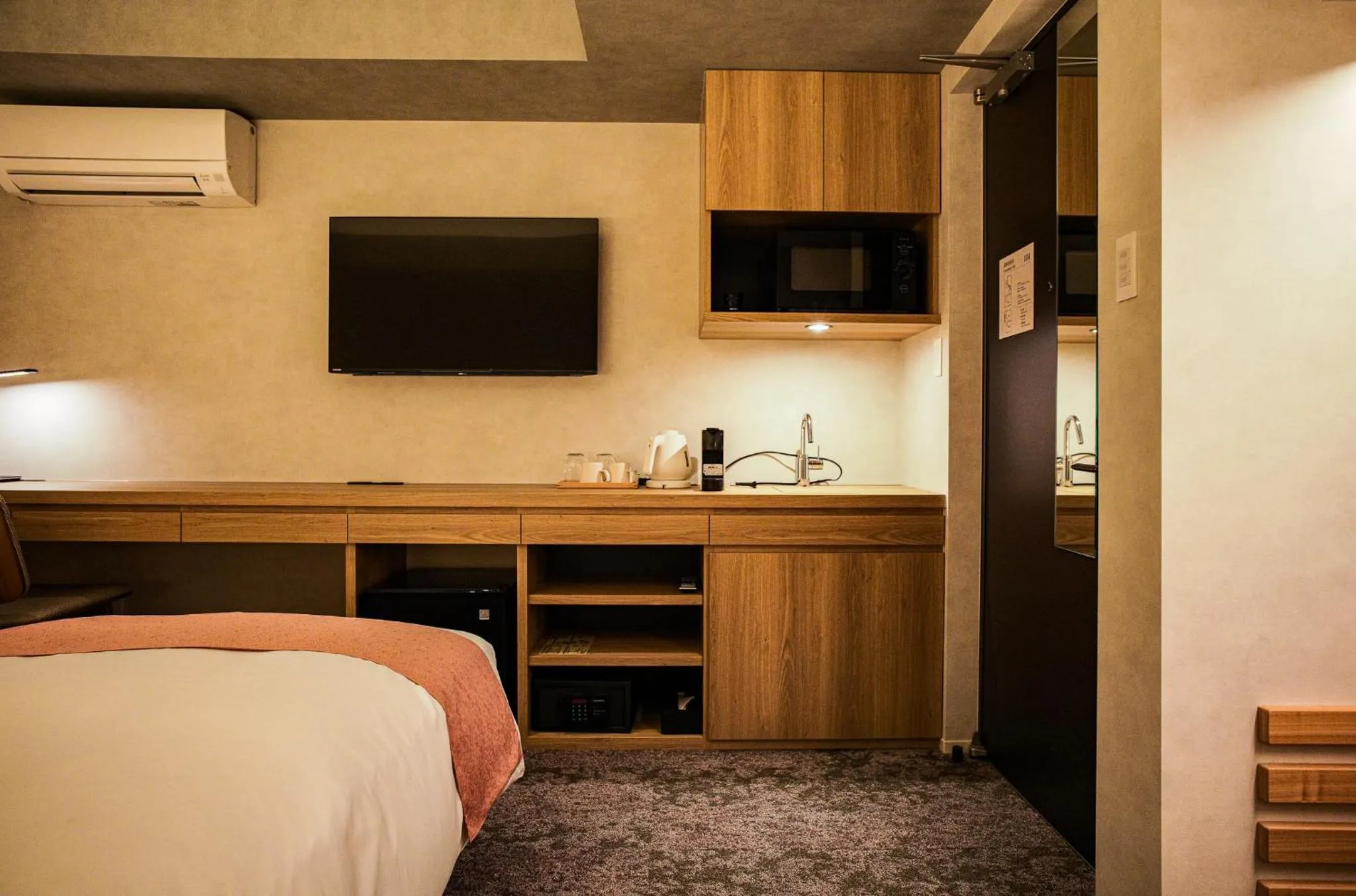 Bed in Miru Kyoto Gion