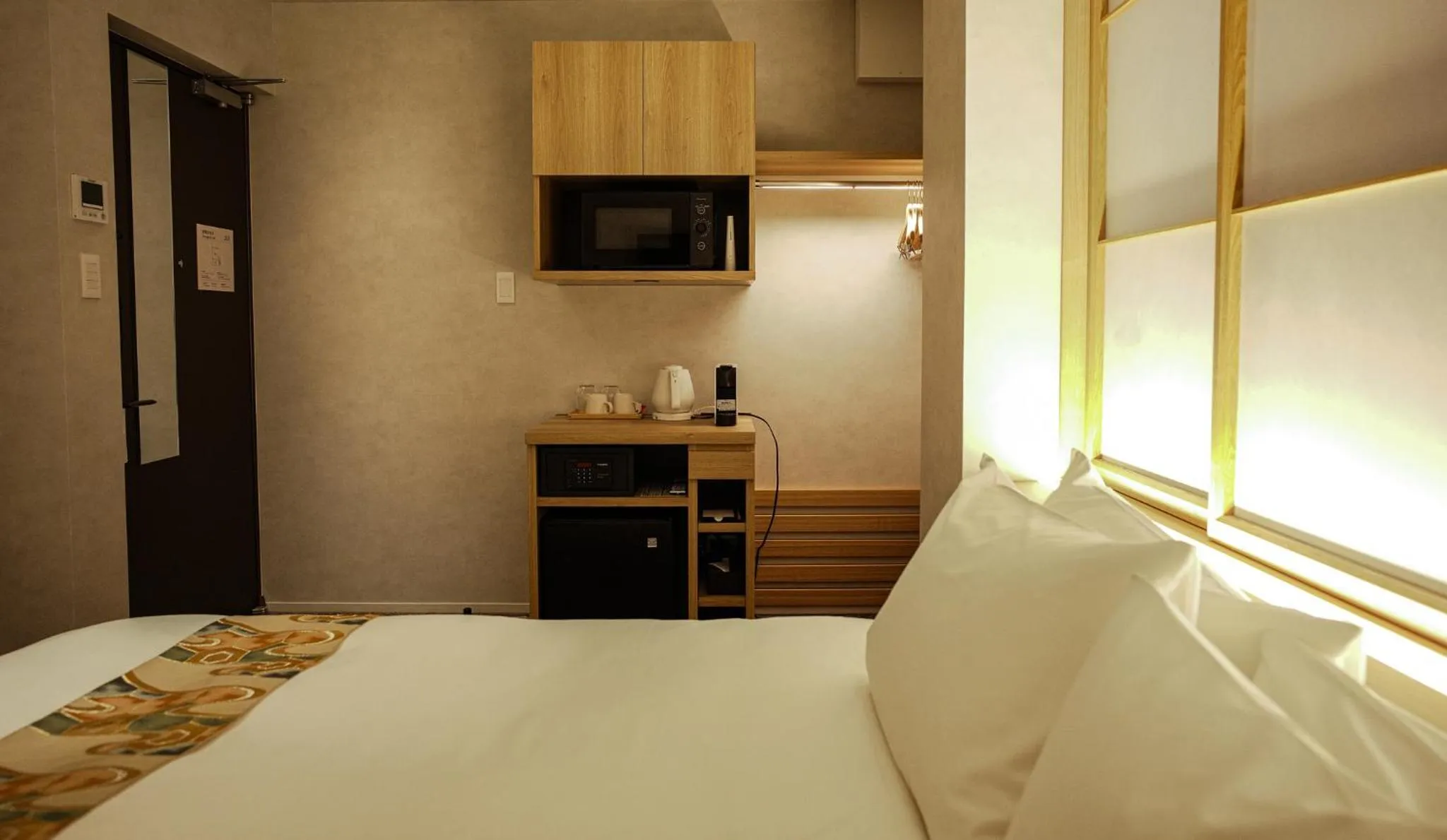 Bed in Miru Kyoto Gion