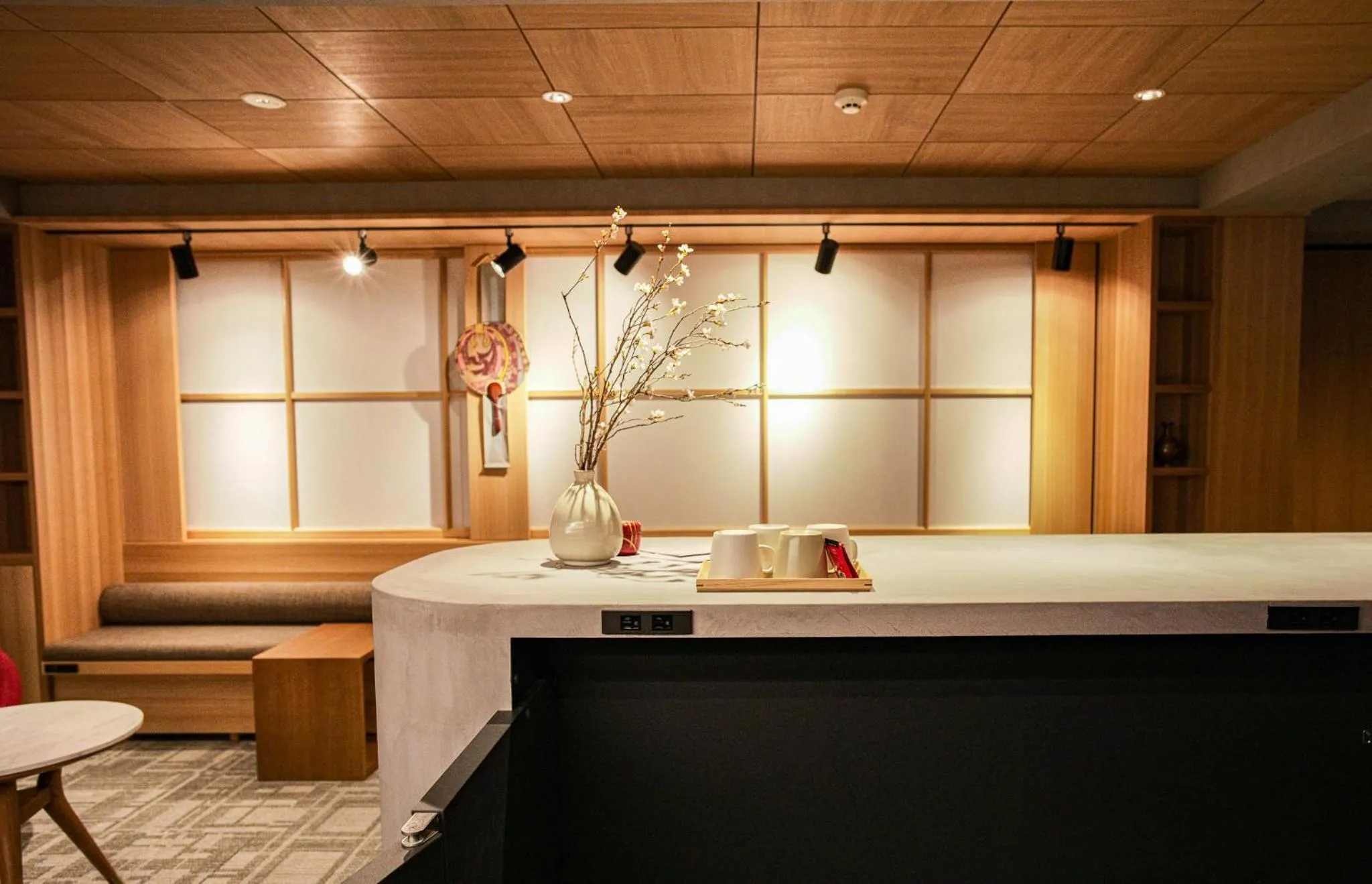 Lobby or reception in Miru Kyoto Gion