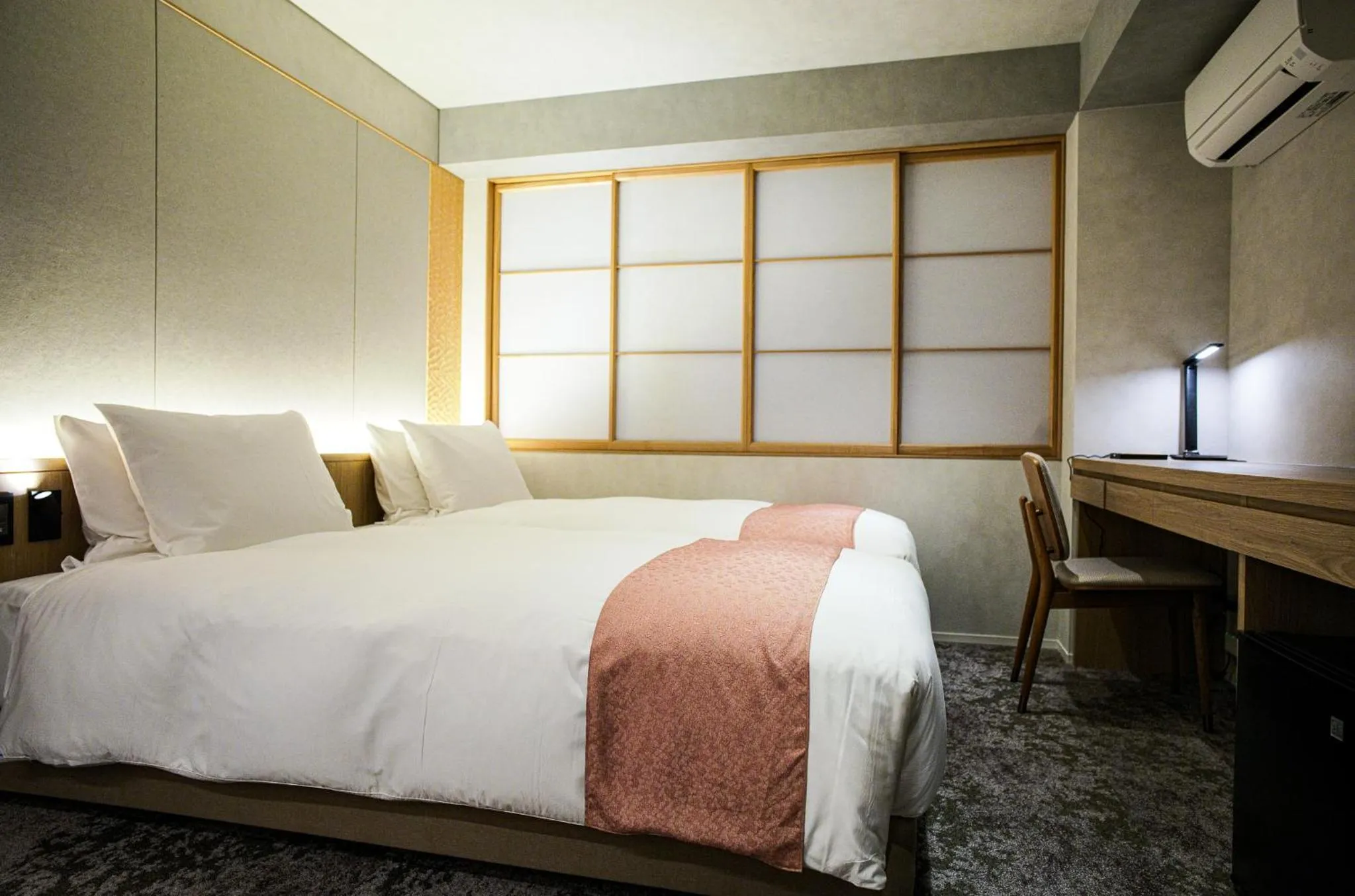 Bed in Miru Kyoto Gion