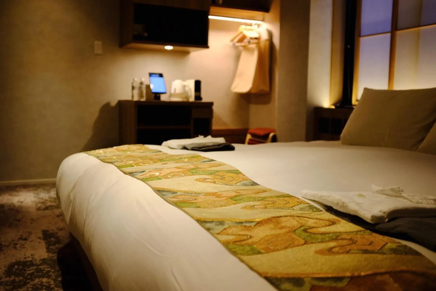 Bed in Miru Kyoto Gion