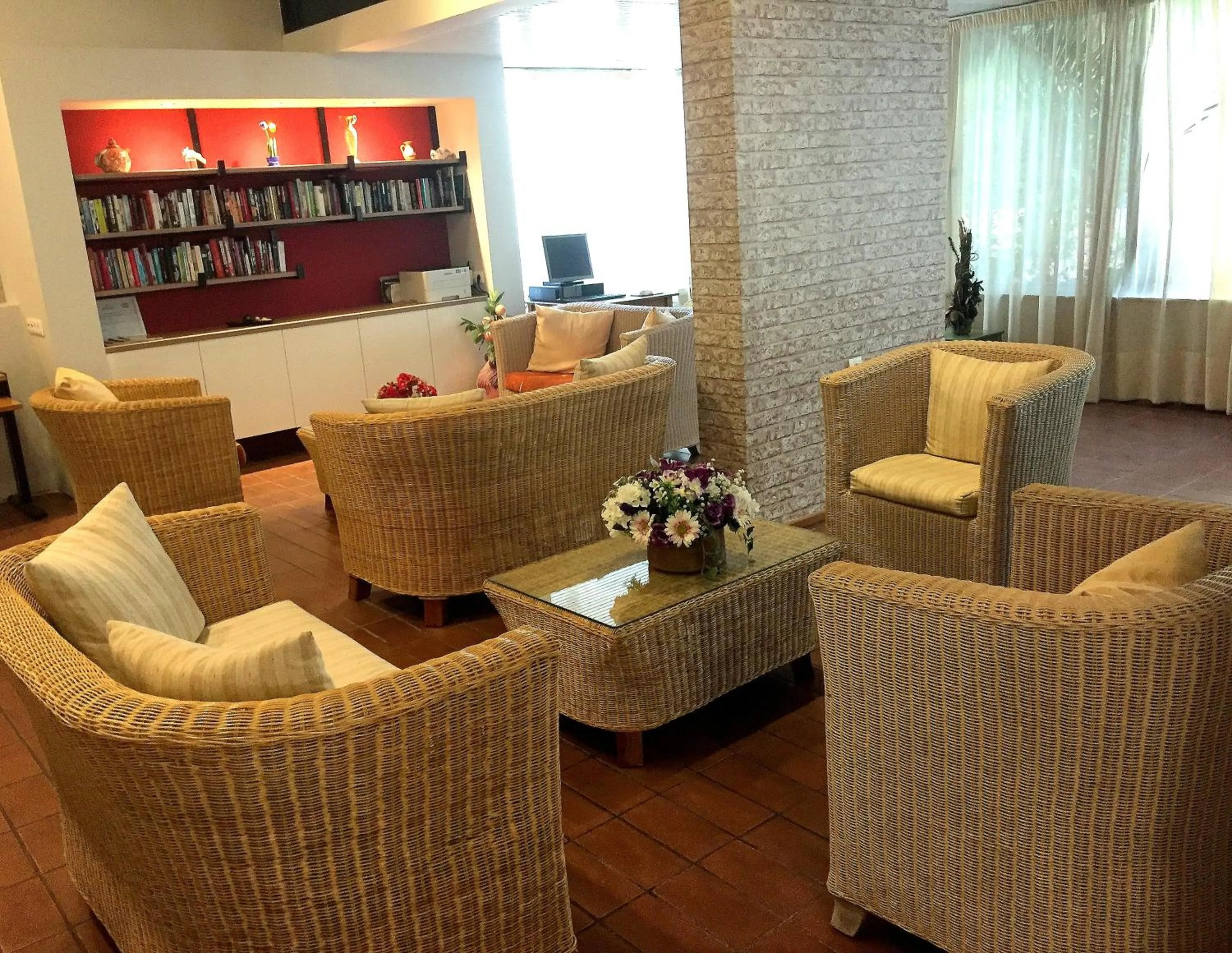 Seating area in Caravel Hotel Apartments