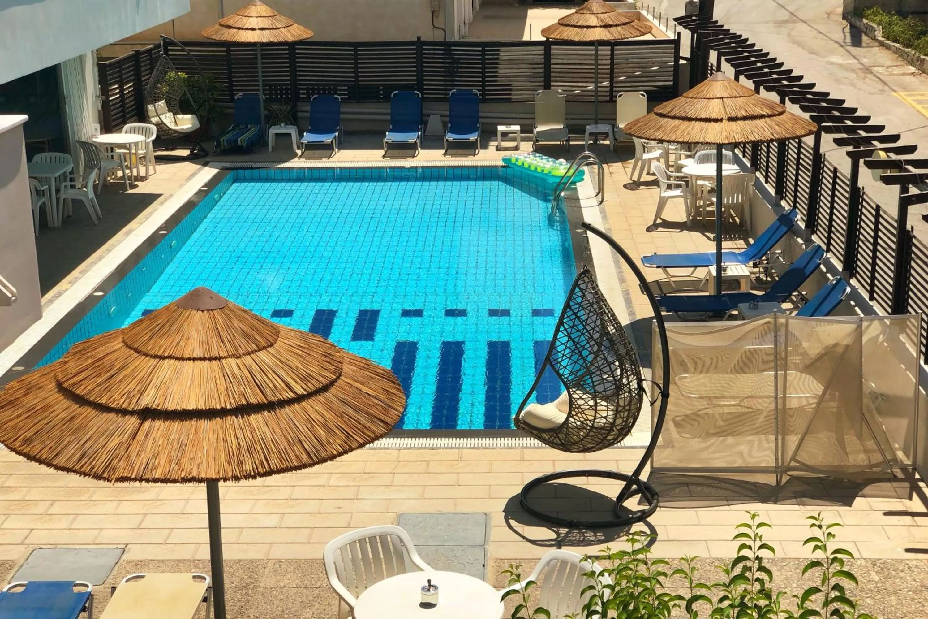 Swimming pool in Caravel Hotel Apartments