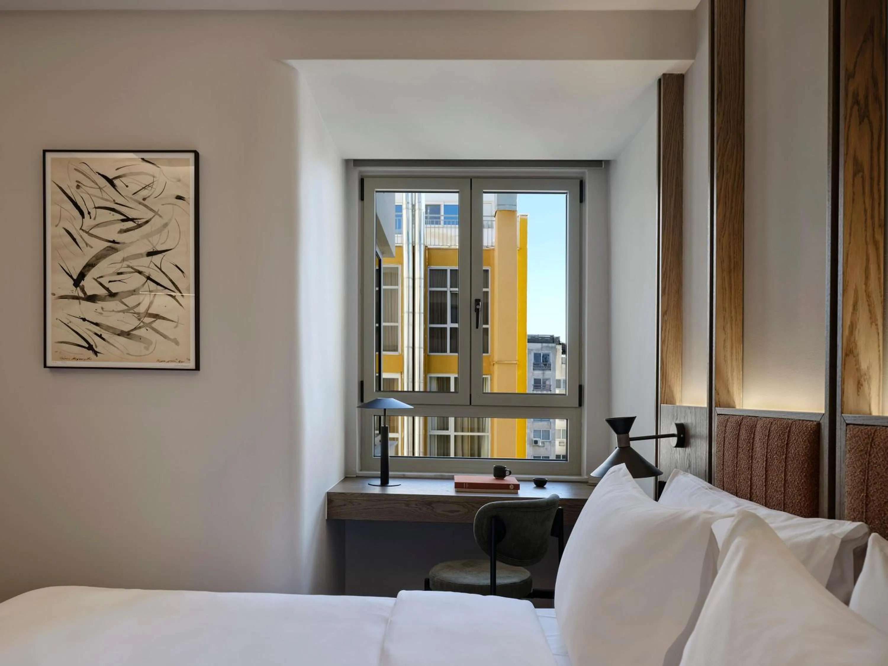 Photo of the whole room, Bed in Electra Rhythm Athens