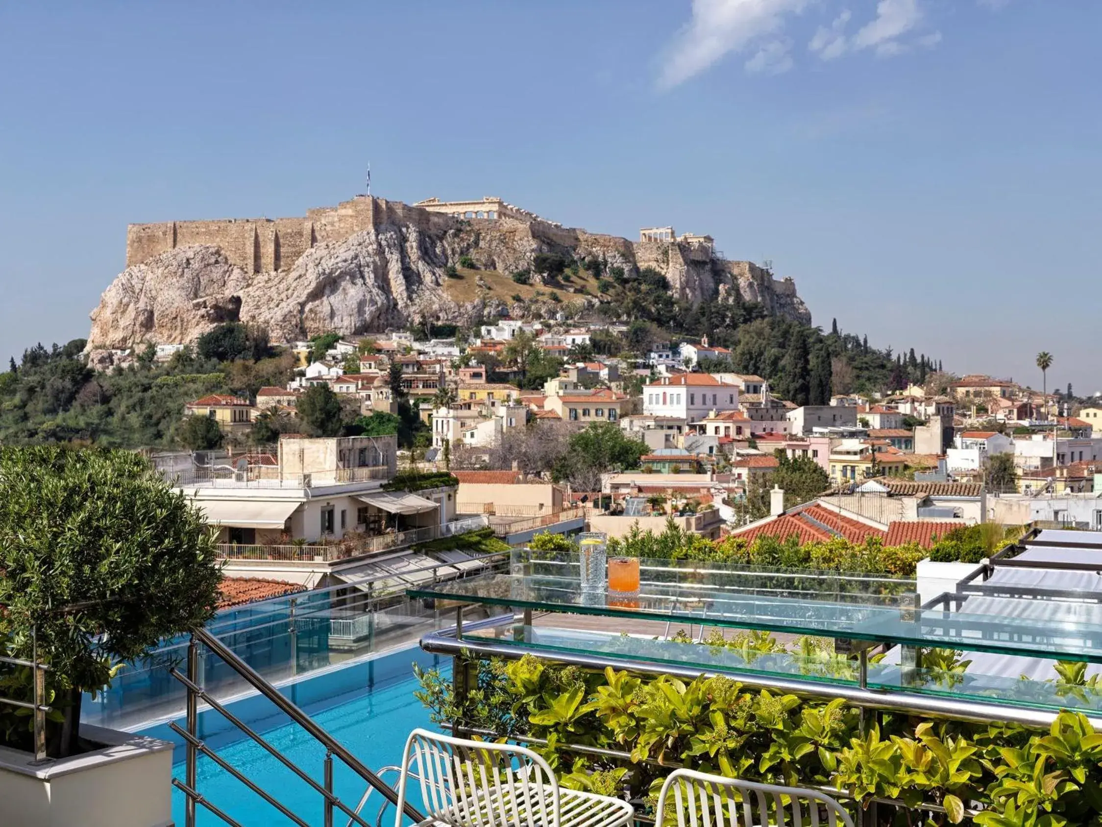 Swimming pool in Electra Palace Athens Swimming pool in Electra Palace Athens