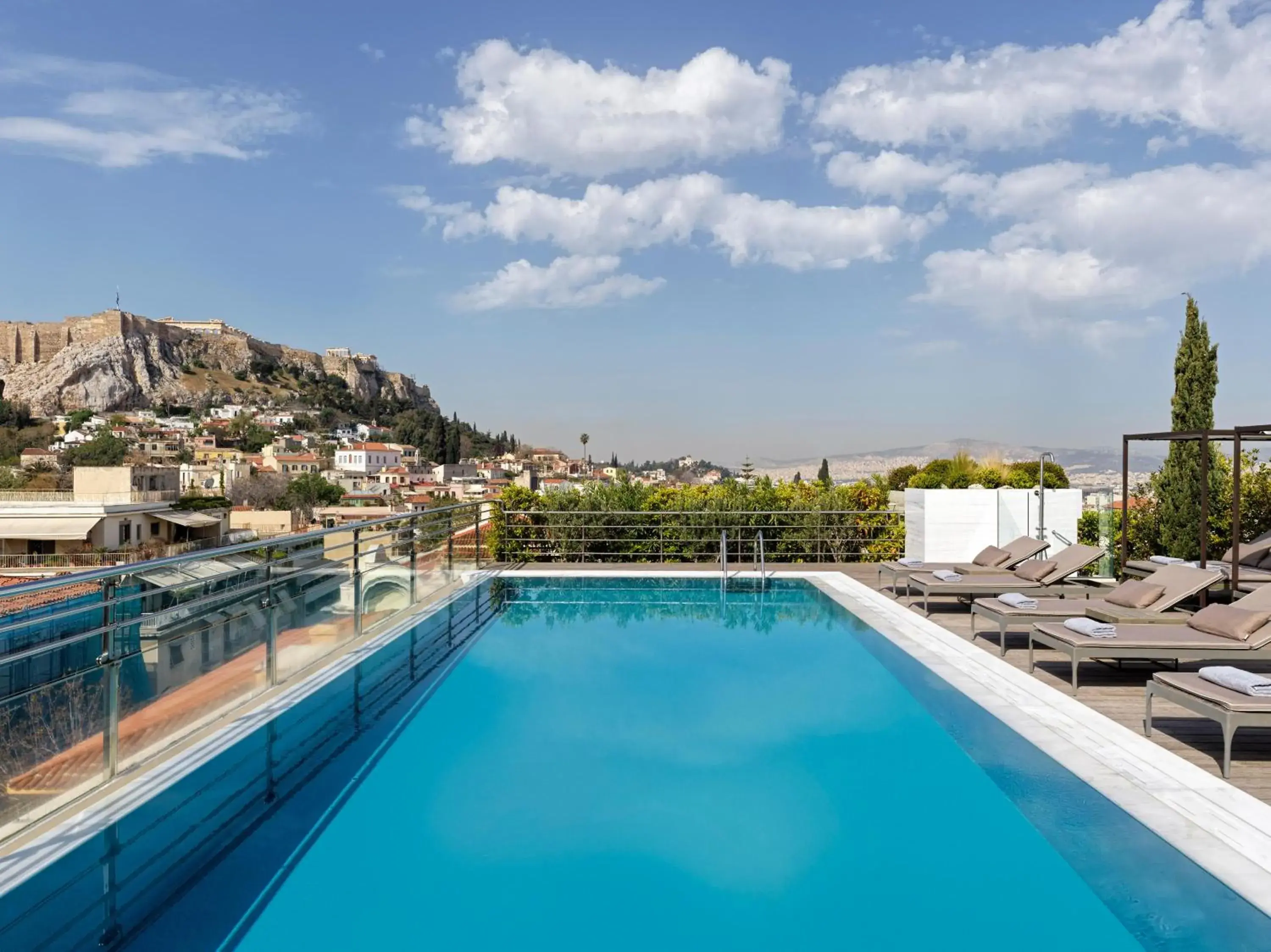 Swimming pool in Electra Palace Athens Swimming pool in Electra Palace Athens