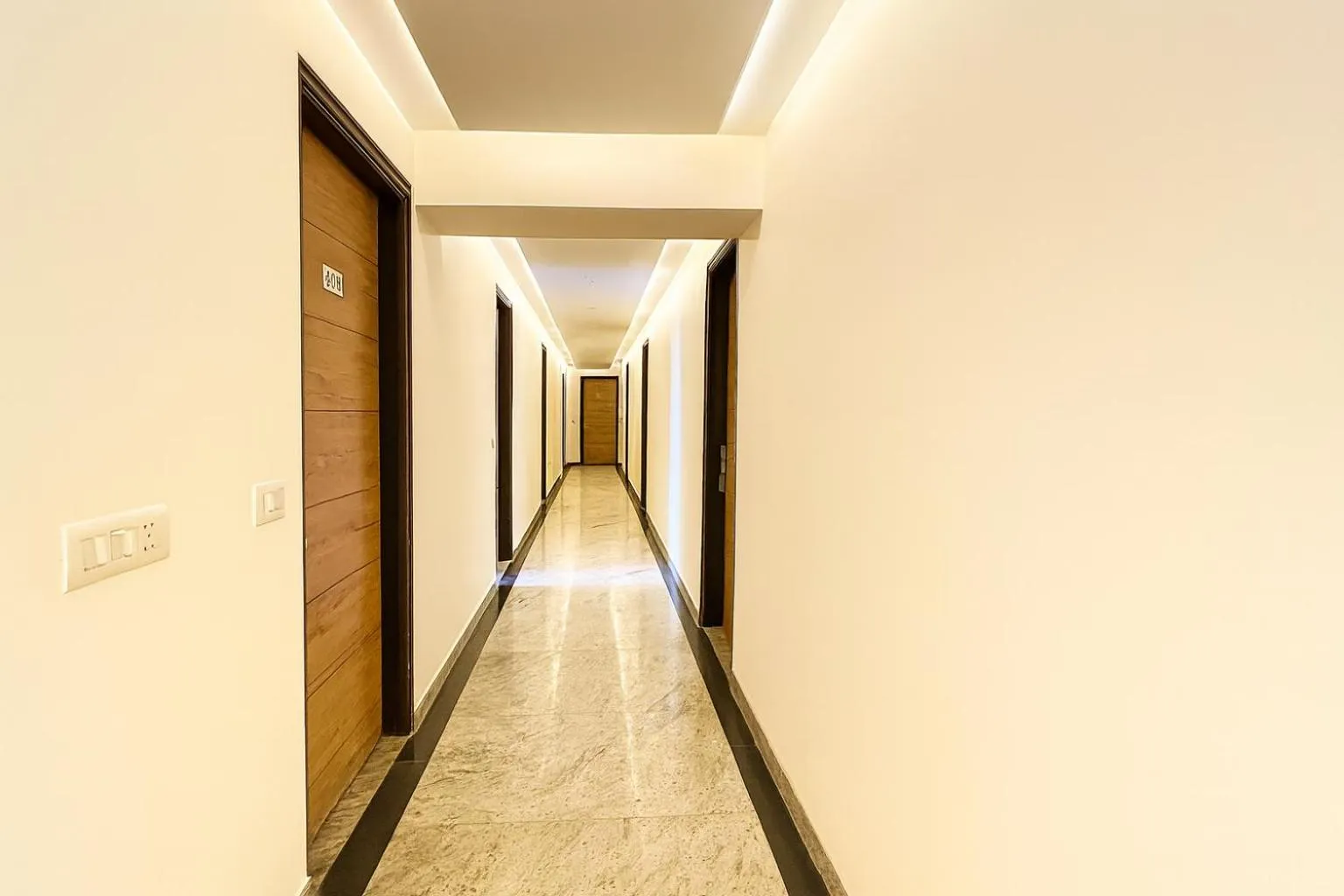 Lobby or reception in Hotel Good Luck by JMD Group