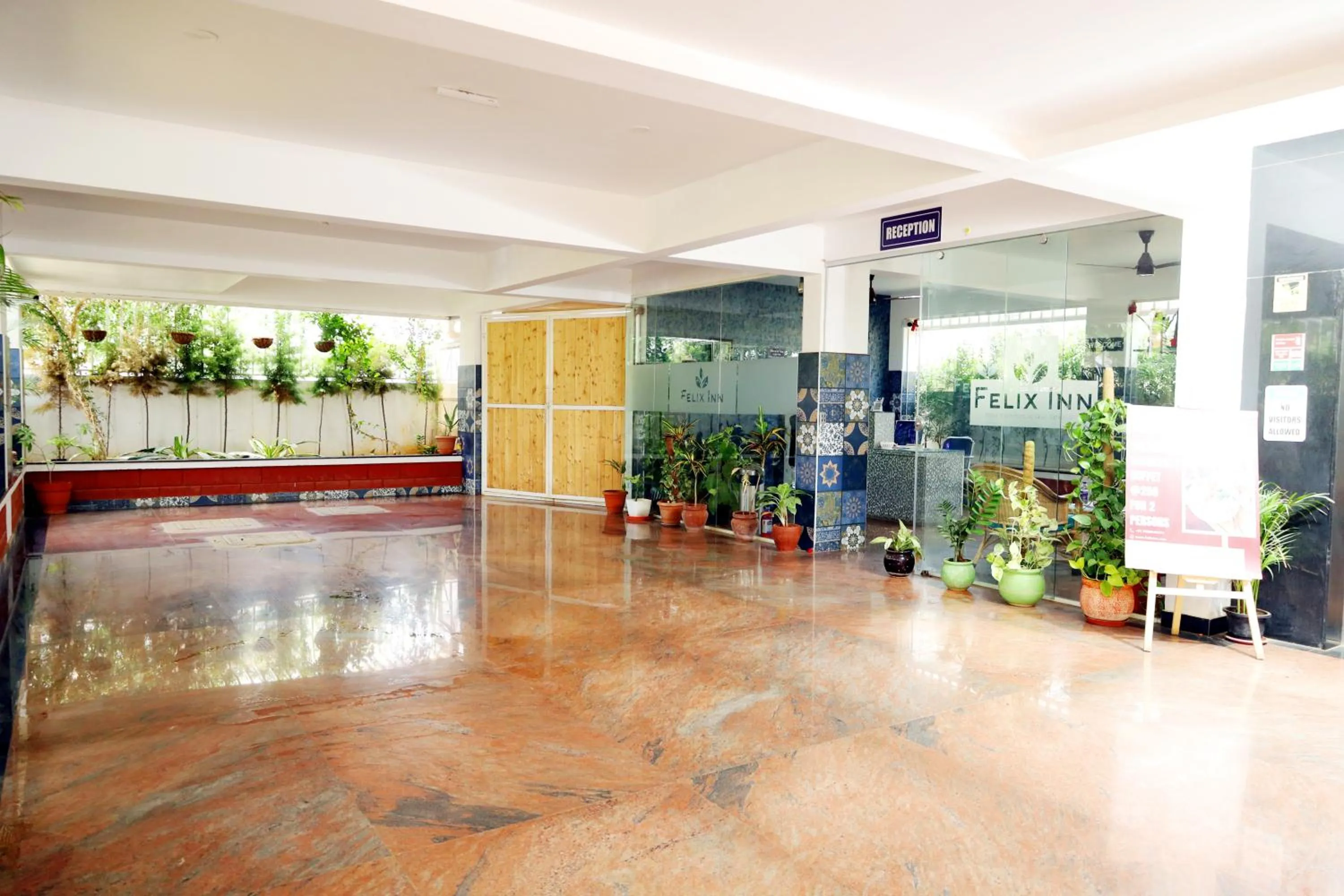 Lobby or reception in Felix Inn - Manyata Tech Park