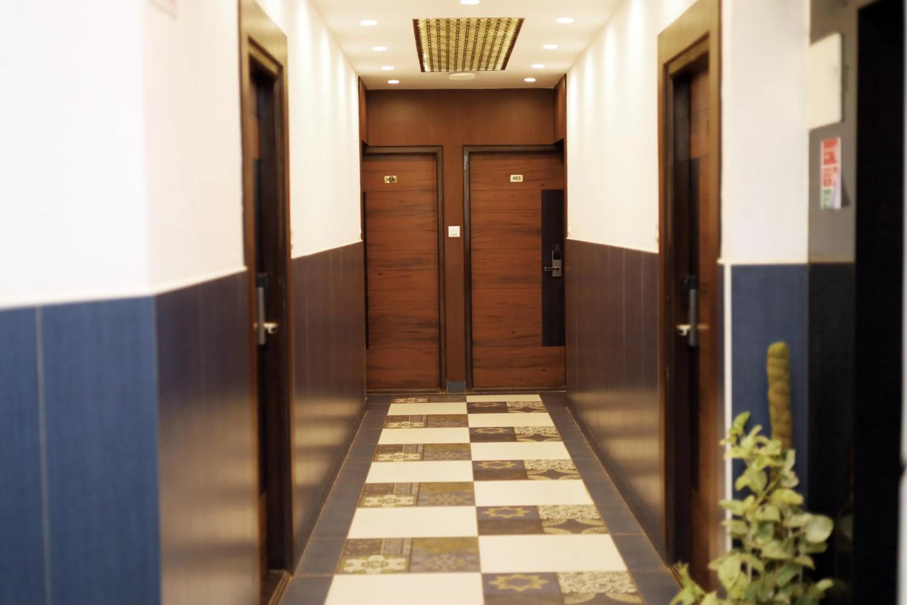 Floor plan in Felix Inn - Manyata Tech Park