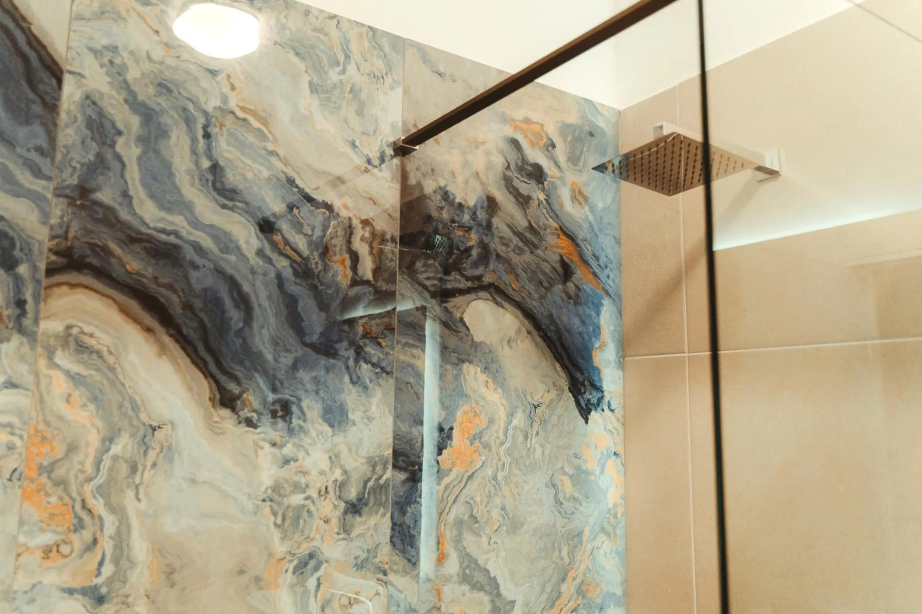 Shower in Limanaki Hotel