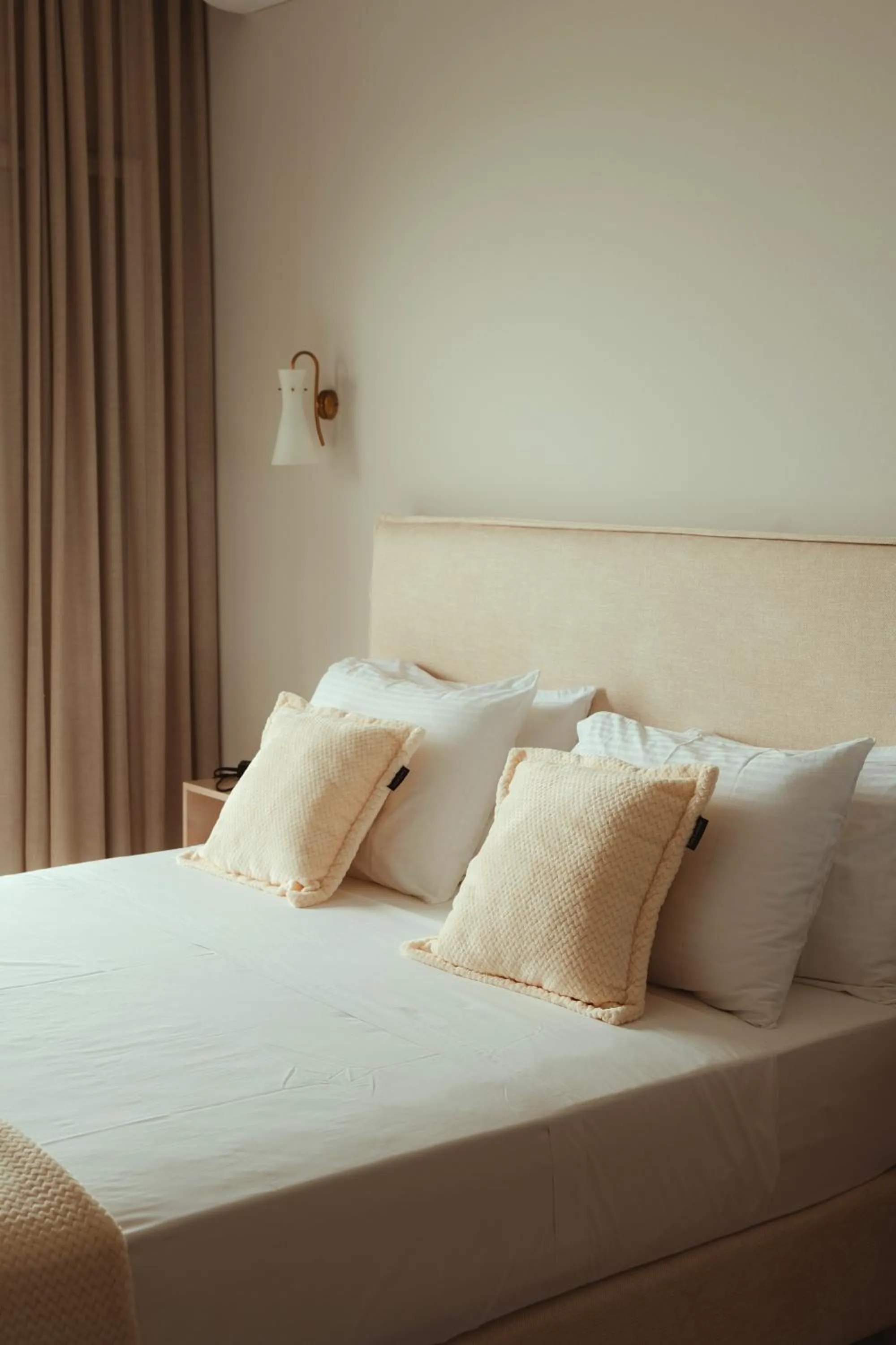 Bed in Limanaki Hotel