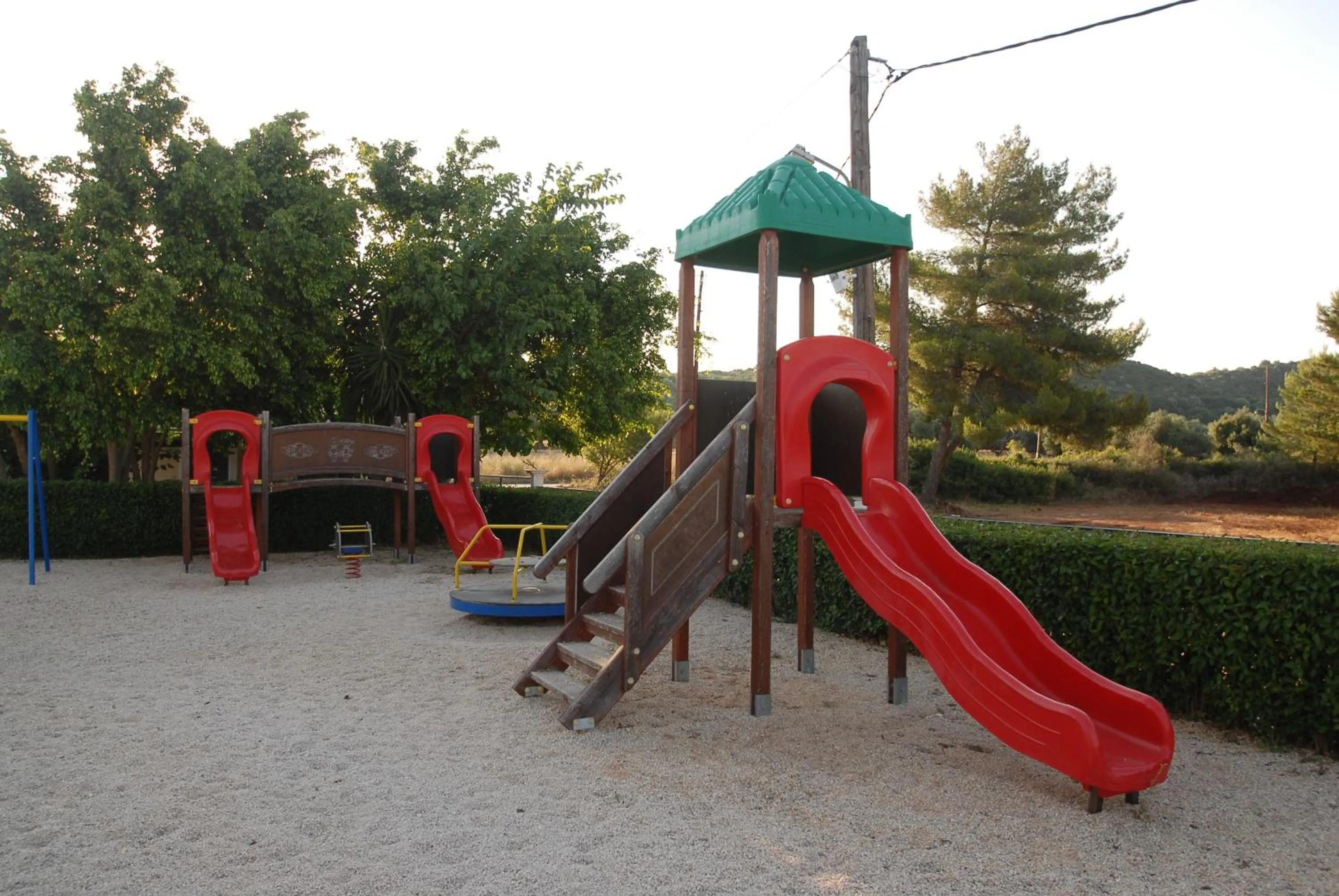 Children play ground in Limanaki Hotel