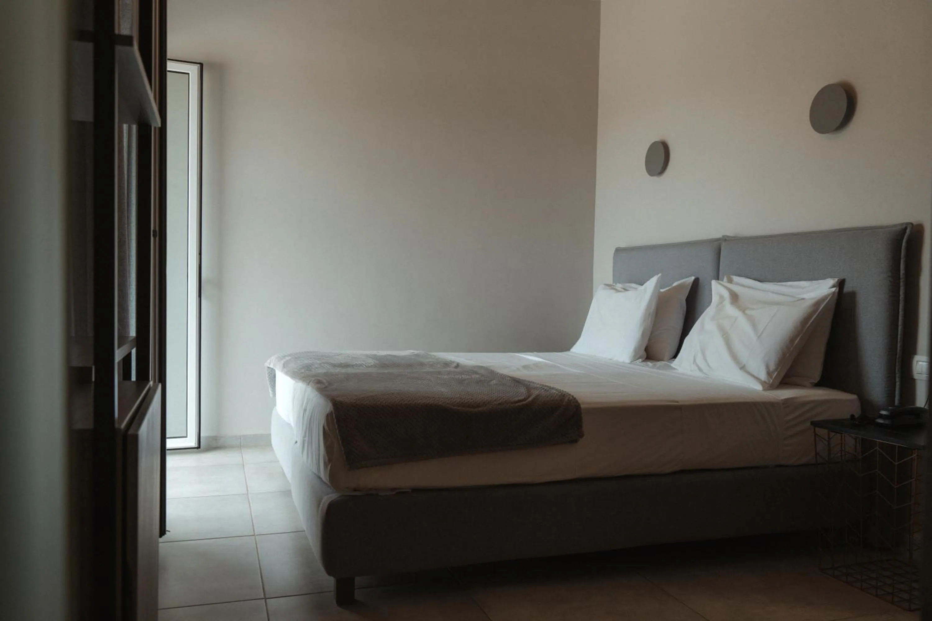 Bed in Limanaki Hotel