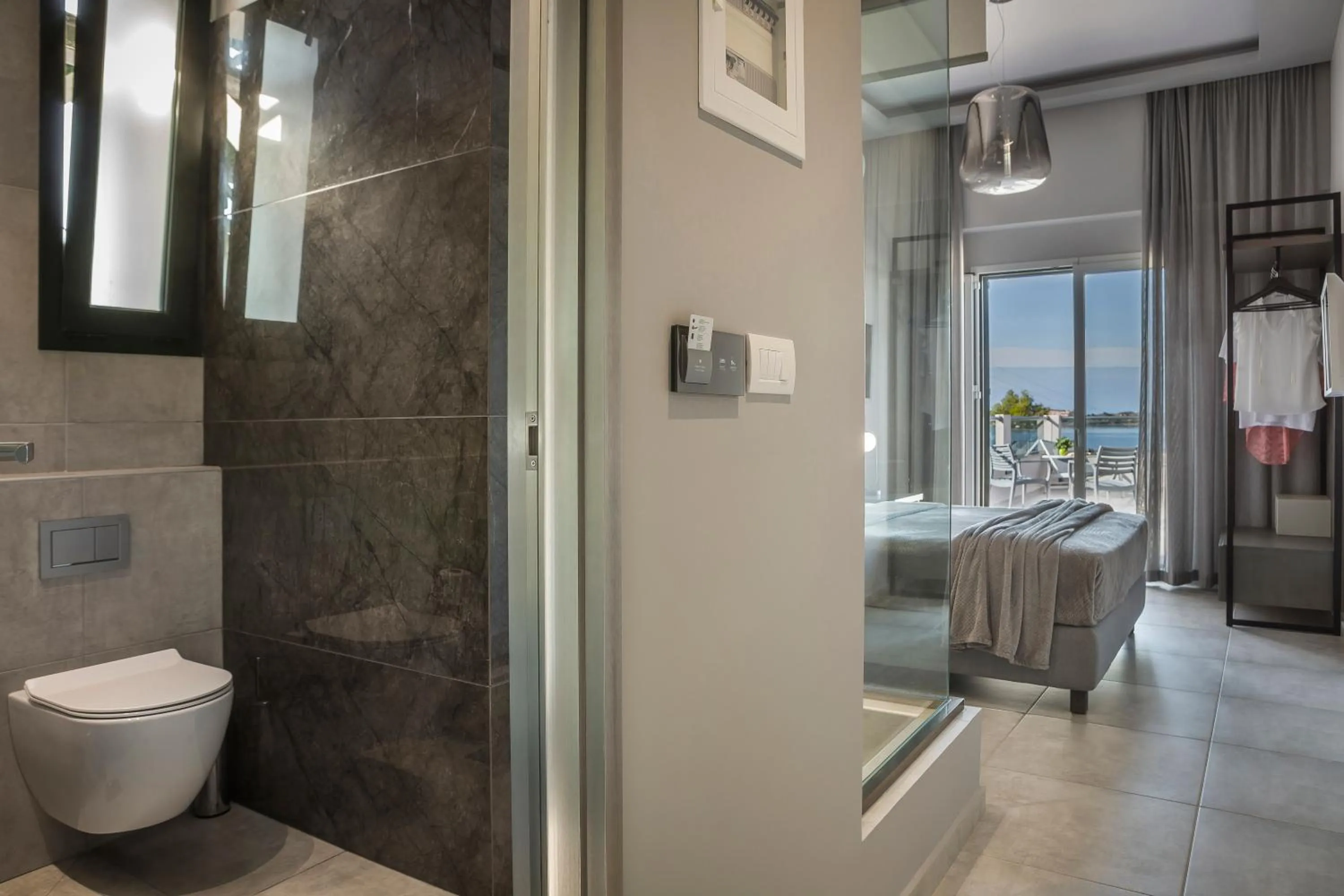 Bathroom in Limanaki Hotel