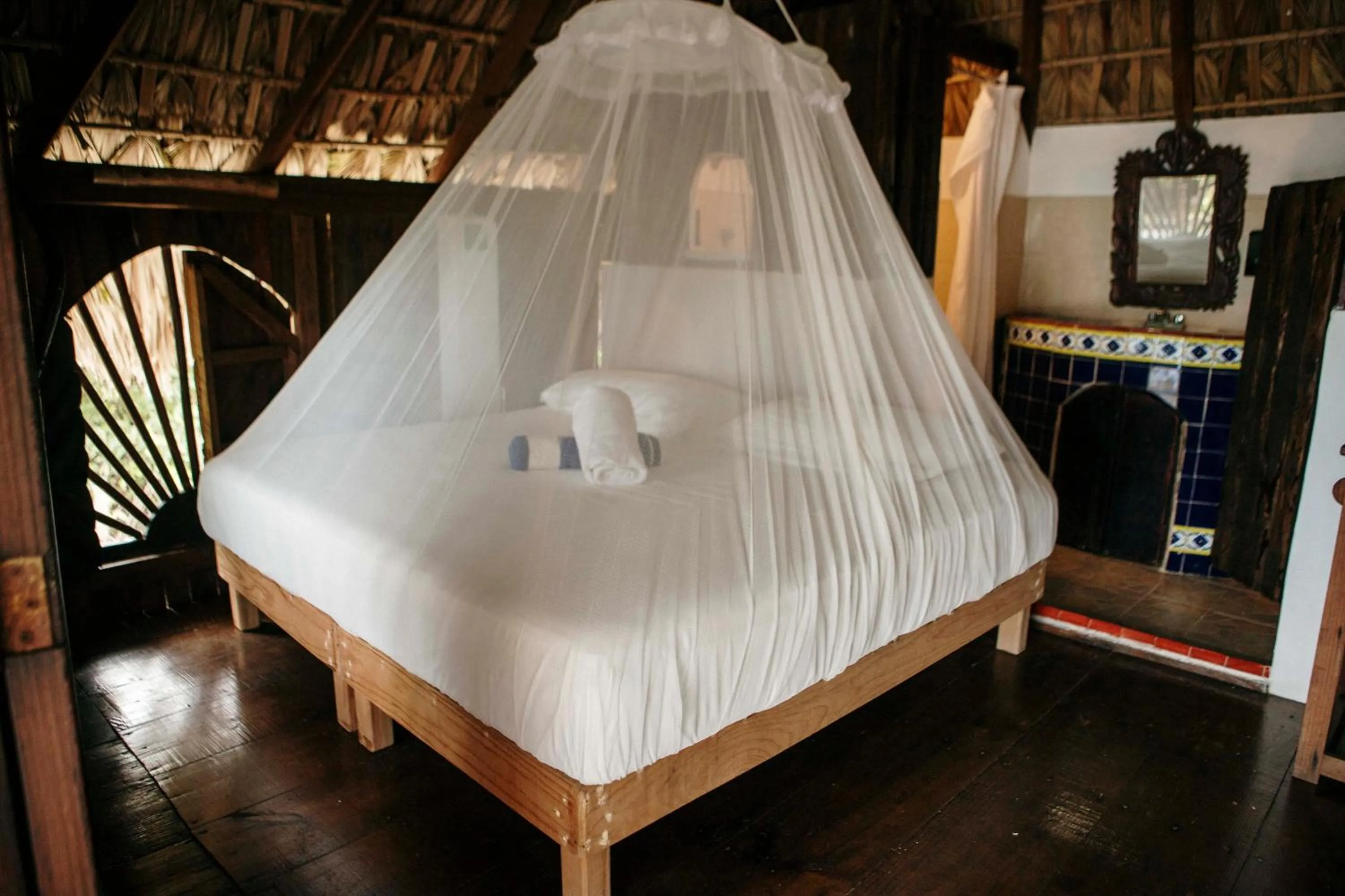 Bed in Shambhala Visión