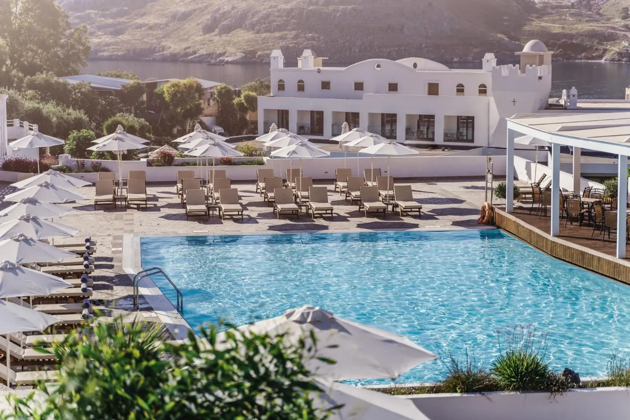 Swimming pool in Lindos Village Resort & Spa - Adults Only Swimming pool in Lindos Village Resort & Spa - Adults Only