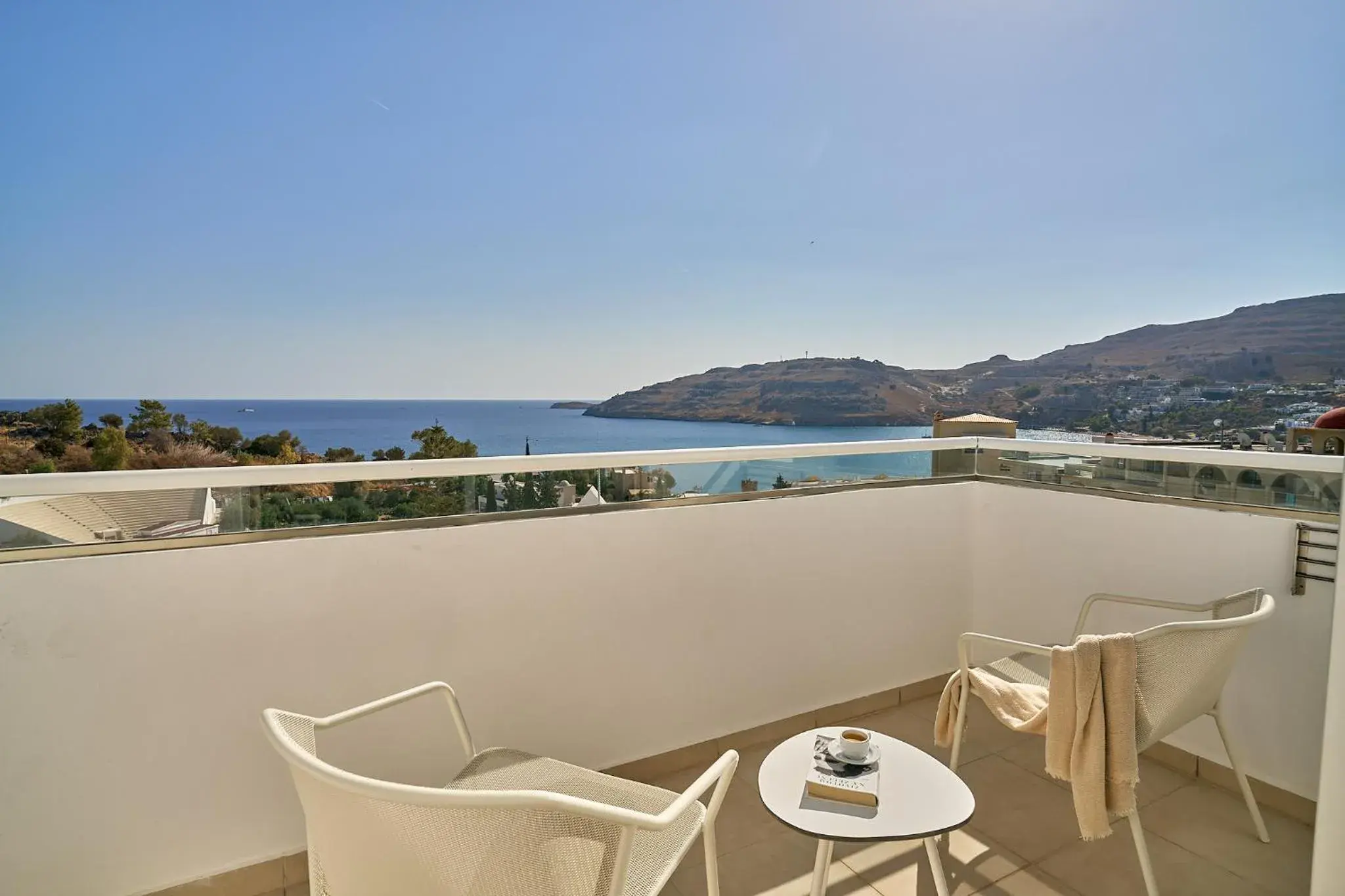 Panoramic Deluxe Double Room Sea View in Lindos Village Resort & Spa - Adults Only Panoramic Deluxe Double Room Sea View in Lindos Village Resort & Spa - Adults Only