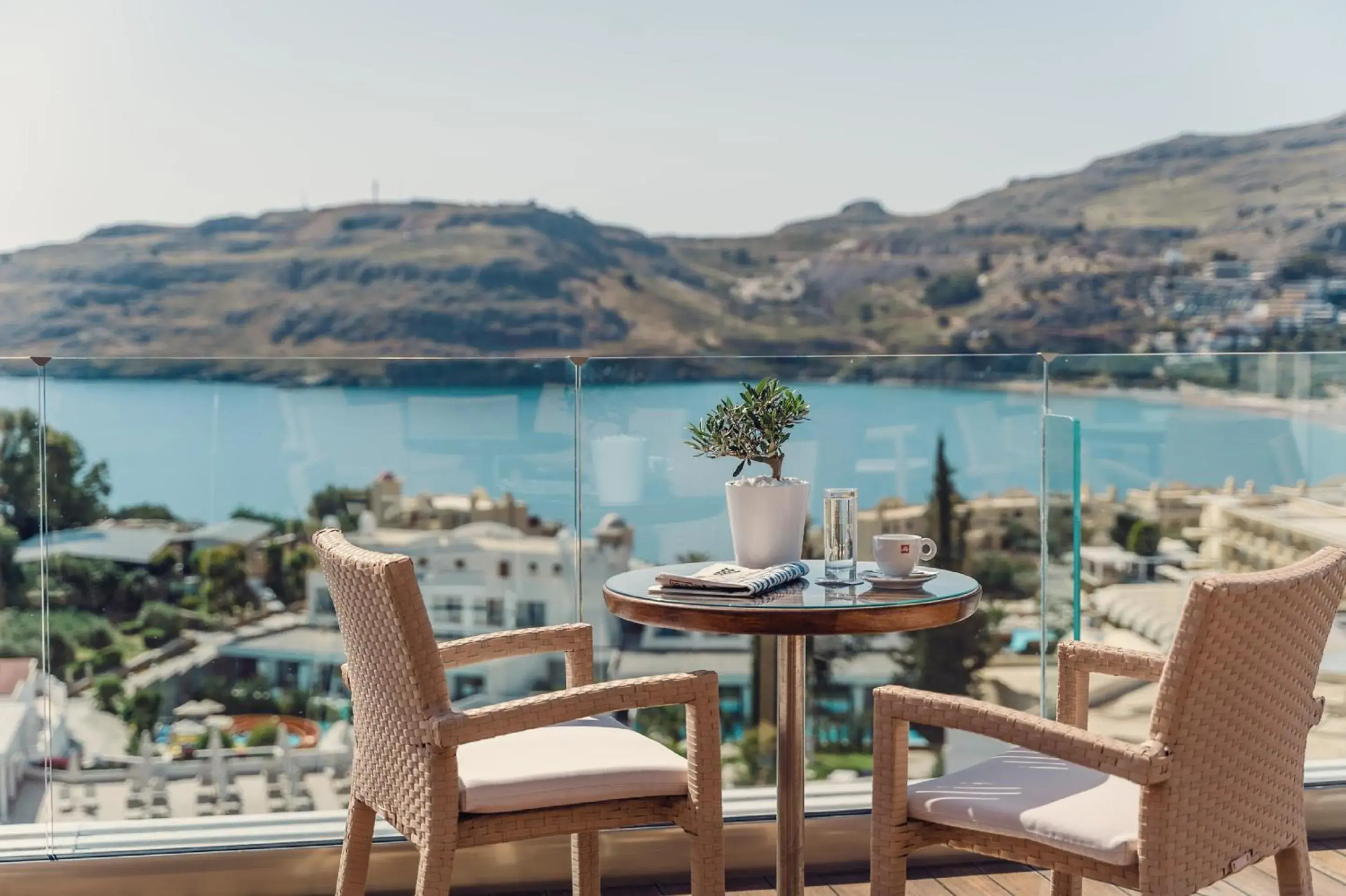 Sea view in Lindos Village Resort & Spa - Adults Only Sea view in Lindos Village Resort & Spa - Adults Only