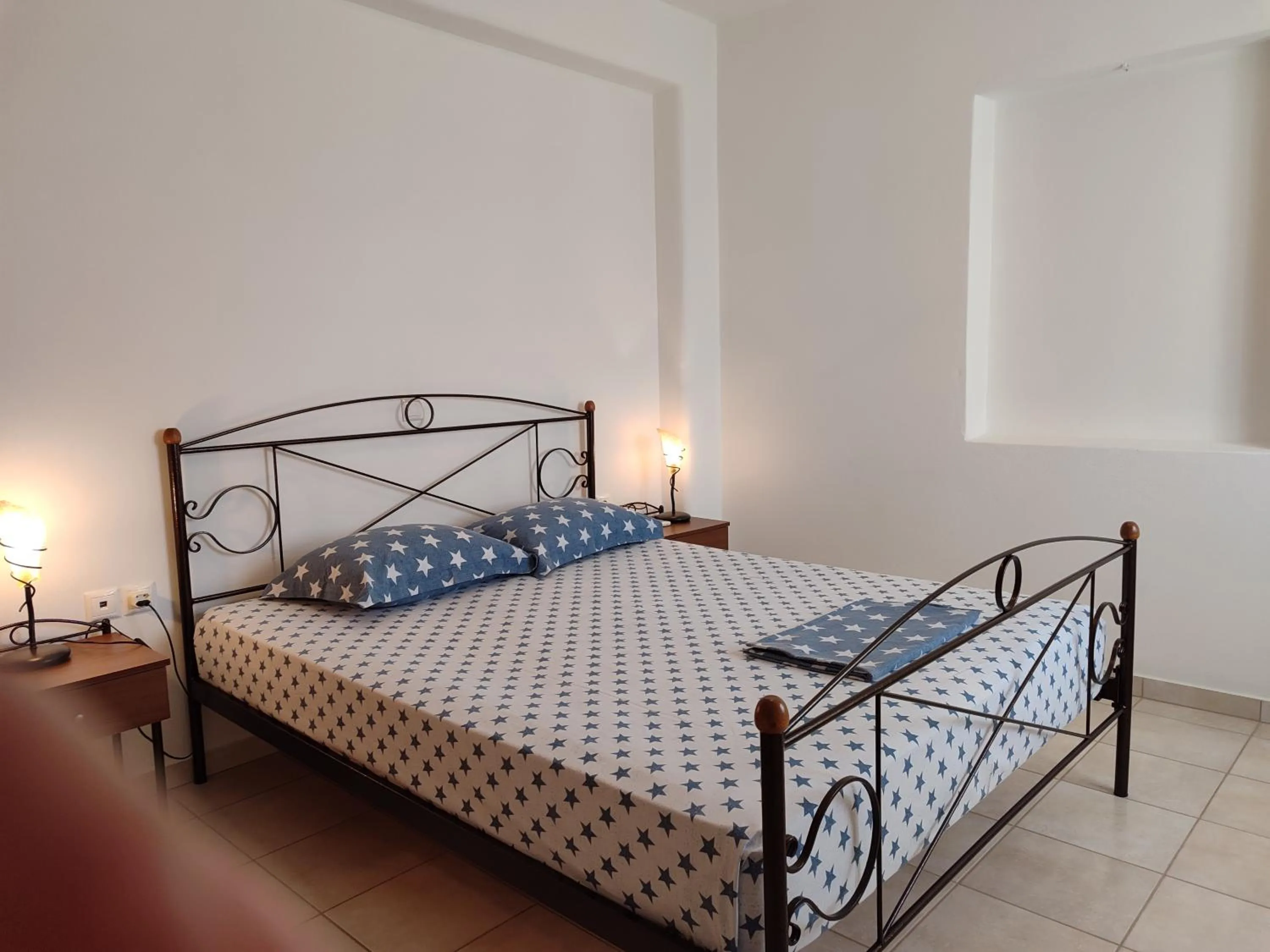 Bed in Corali Hotel