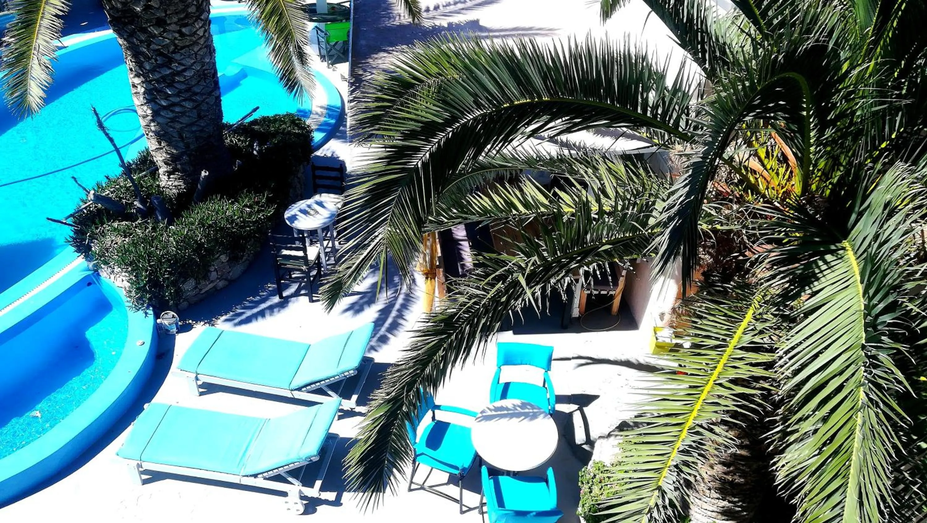 Pool view in The Best