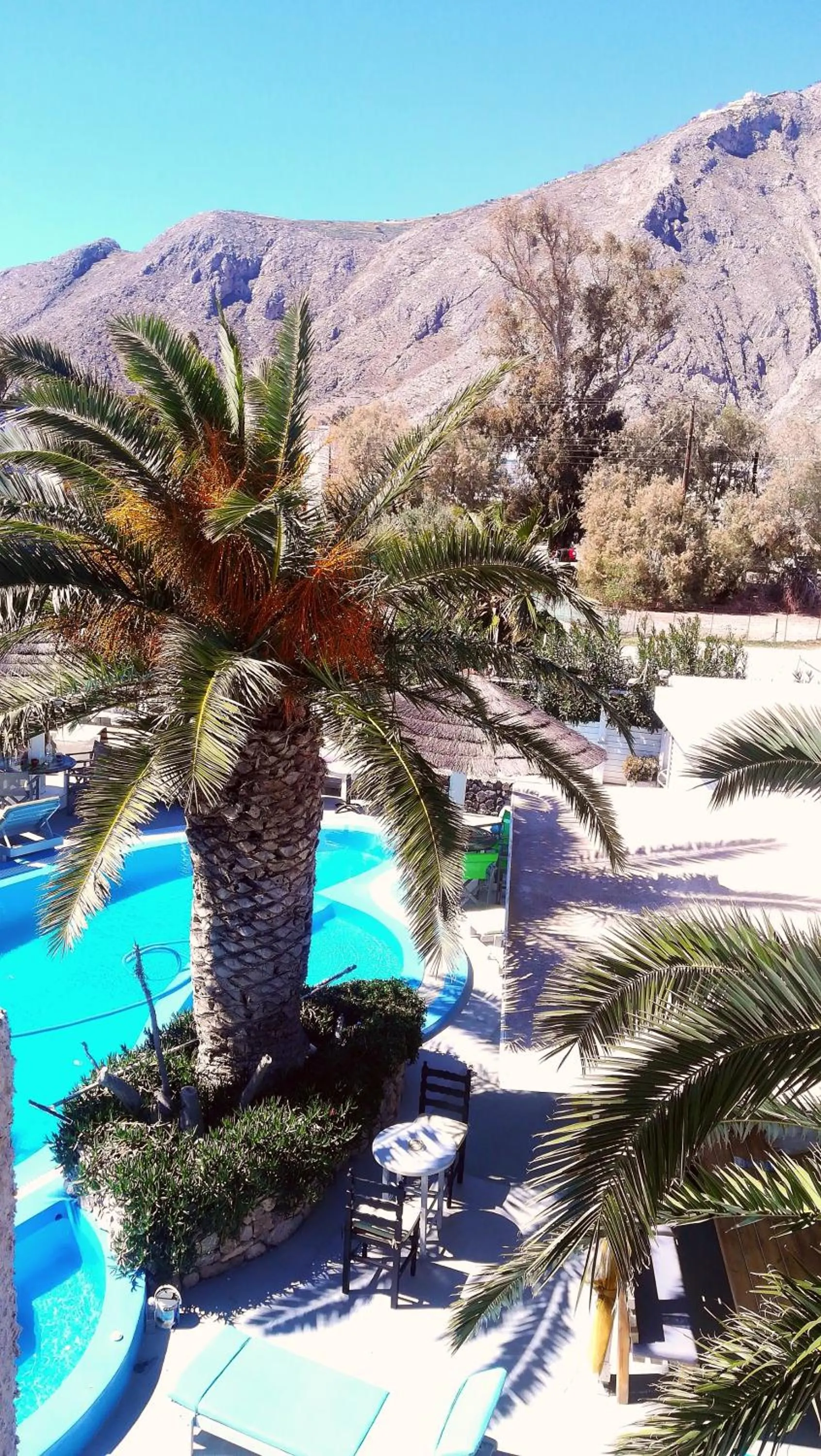 Pool view in The Best