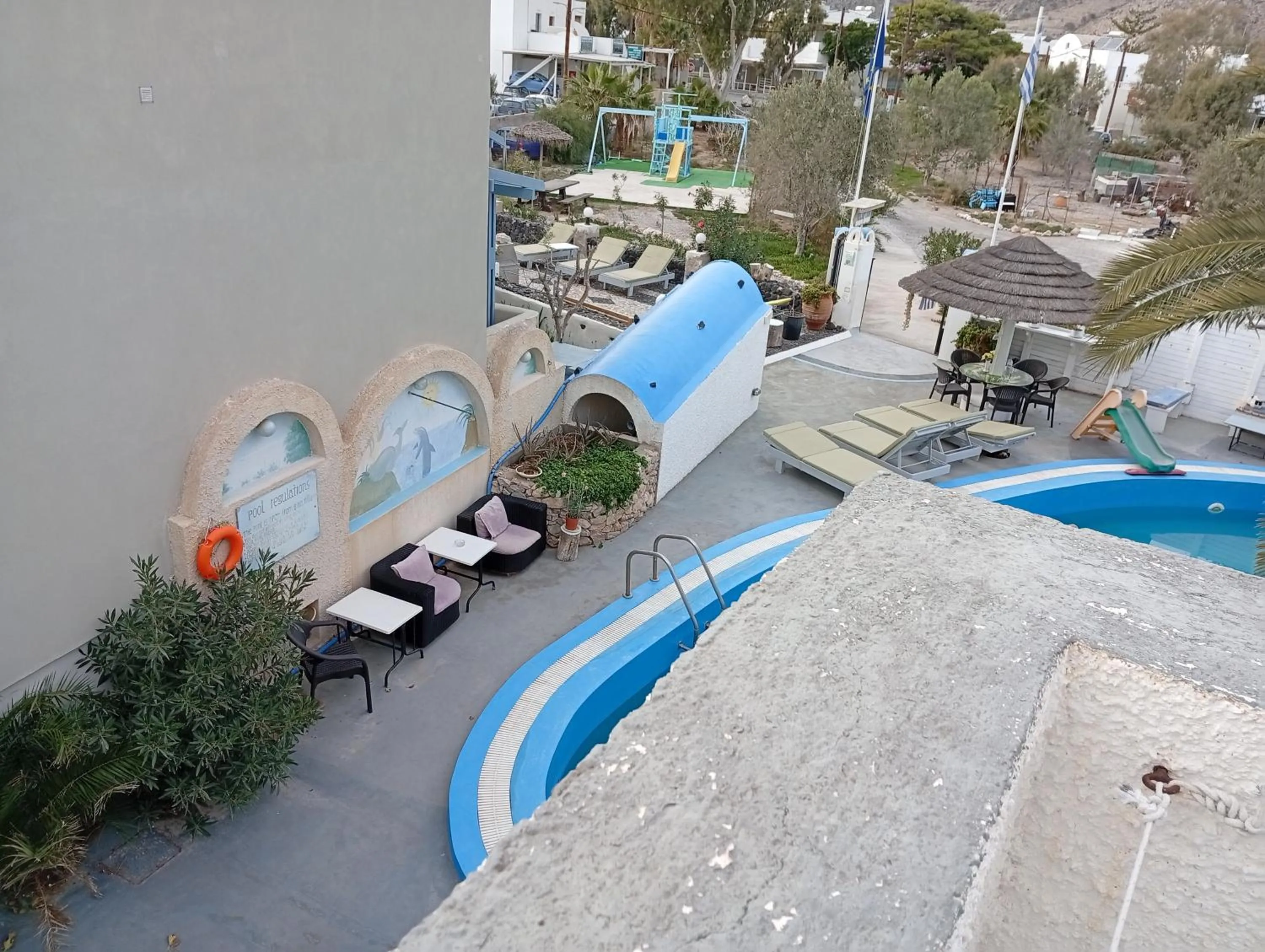 Pool view in The Best